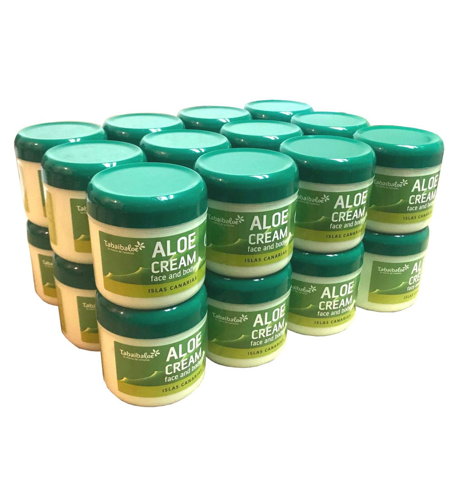 Tabaiba aloe vera facial and body moisturizer aloe 100% naturally from the Canary Islands 300 ml x 24 pieces 7.2 l aloe vera 333 g (24 Pack)