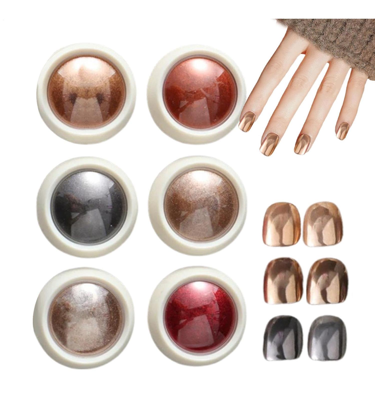 Kit de poudre ongles chrom poudre de ongles chrom e Paillettes Femmes Fingernail Pigment Nail Pigment Powder Shimmer pour petite amie femme amie s ur fille 03 C - Buy Online on GoSupps.com