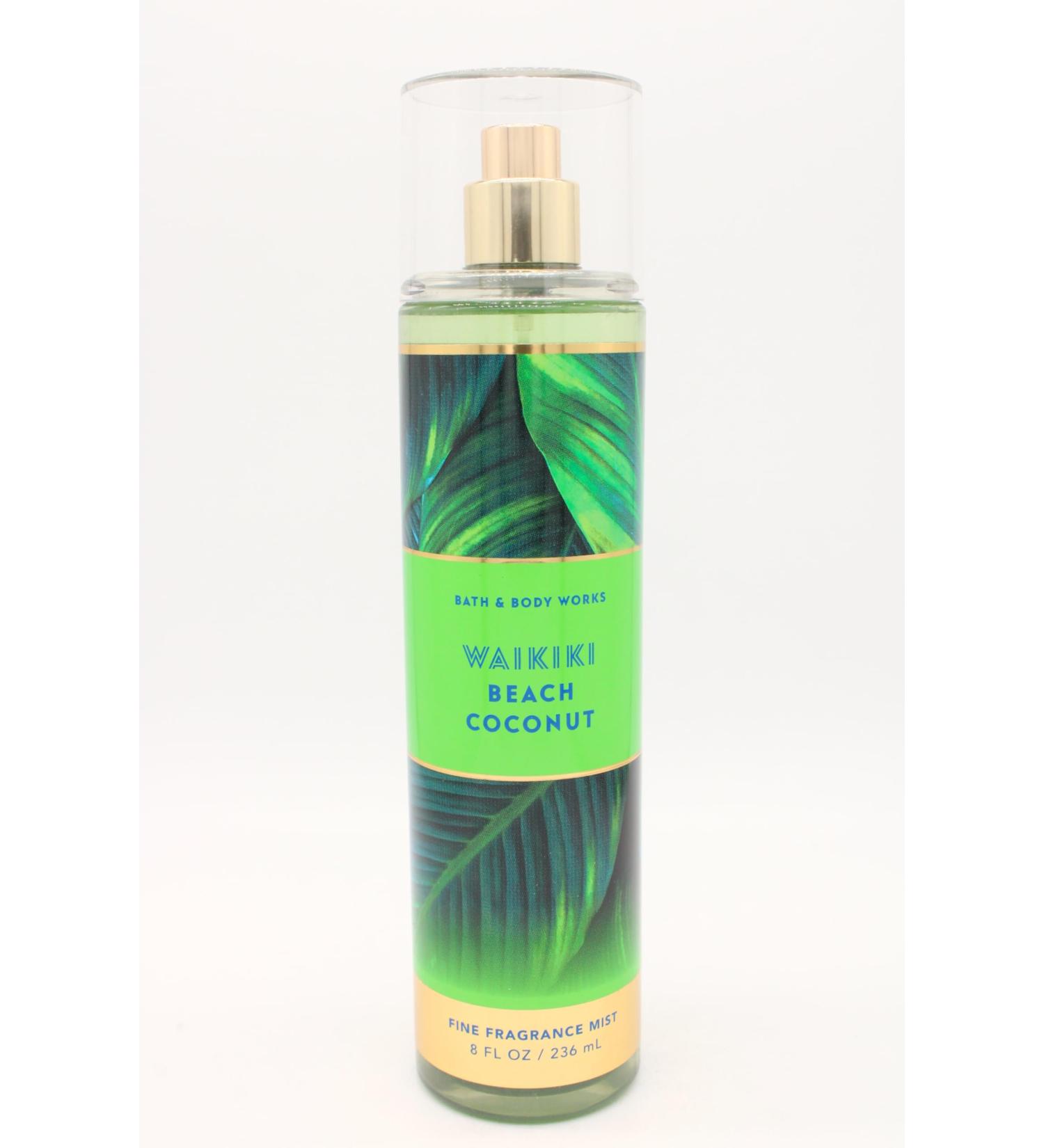 Waikiki Beach Coconut Bath and Body Fine Fragrance Mist 8 fl oz