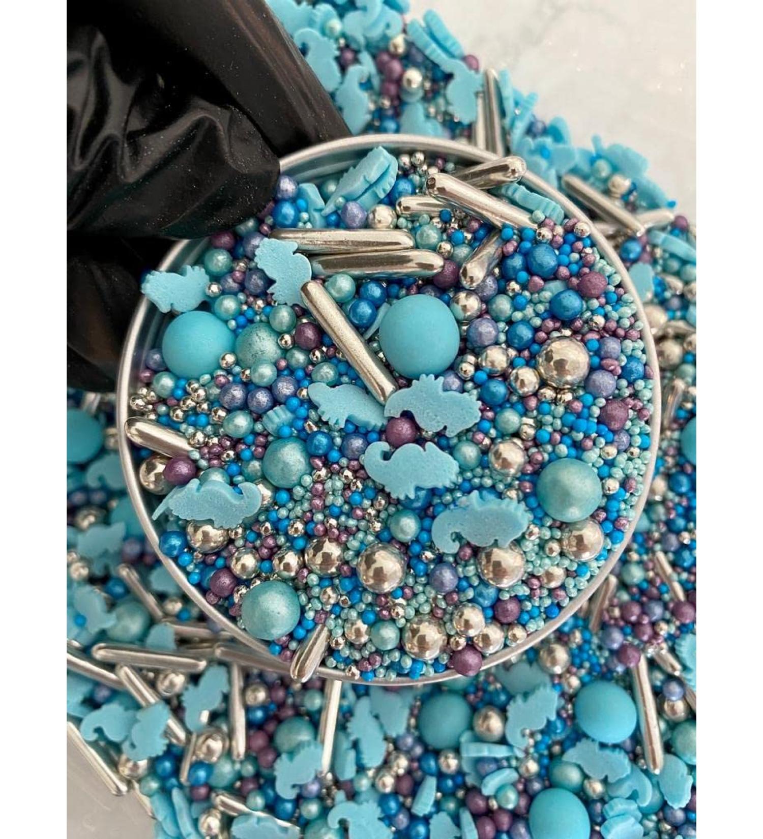 Edible Under The Sea Cake Sprinkles Luxury Mix 45g Mermaid Sea Horse Cupcake Cake Decoration Purple Sprinkles Cake Sprinkles Mix Gold Sprinkles Green Sprinkles Torquise White Berry Pink Sprinkles