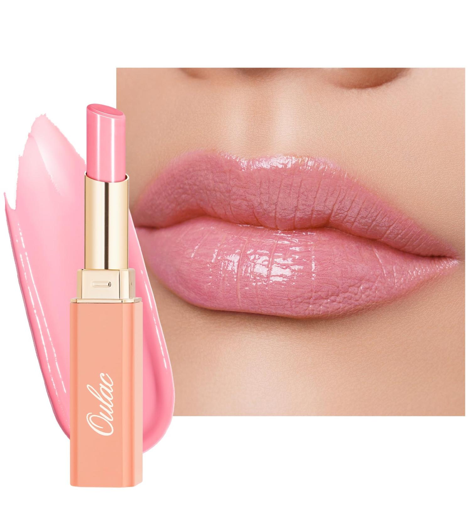 Oulac Rouge L vres Nourrissant Rose Nourrit & Assouplit Texture Hydratante Soins des Levre Baume a Levre Teint Hydratez et Repulpez les L vres S ches Vegan 20 Pinky Swirl - Buy Online on GoSupps.com