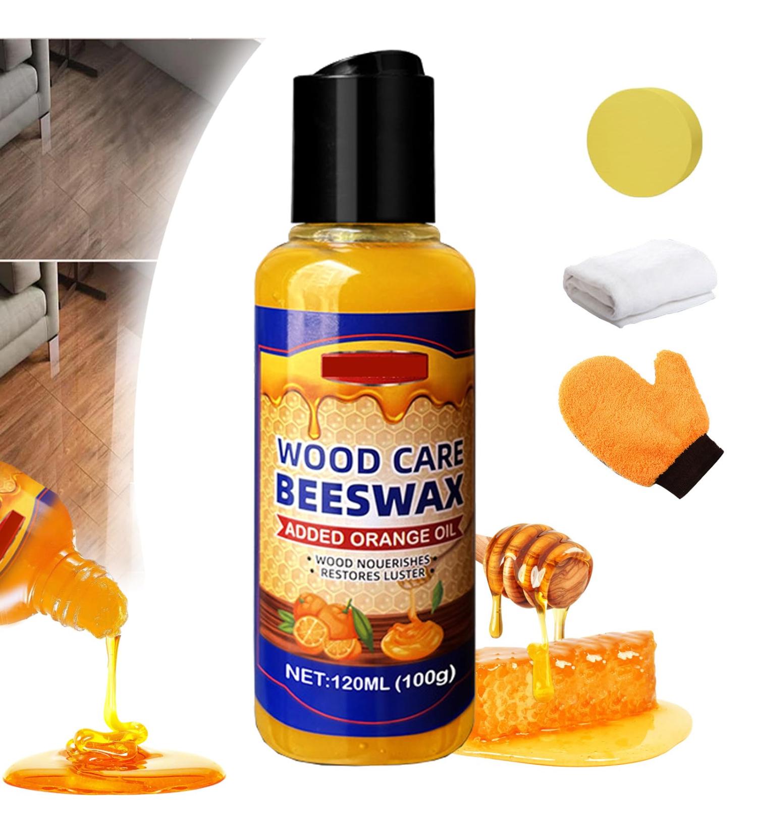 Natural Micro-Molecularized Beeswax Beeswax Spray Furniture Polish Bees Wax Polish and Cleaner for Wood Floors Log Furniture Woodcrafts Leather Products (1PC) - Buy Online on GoSupps.com