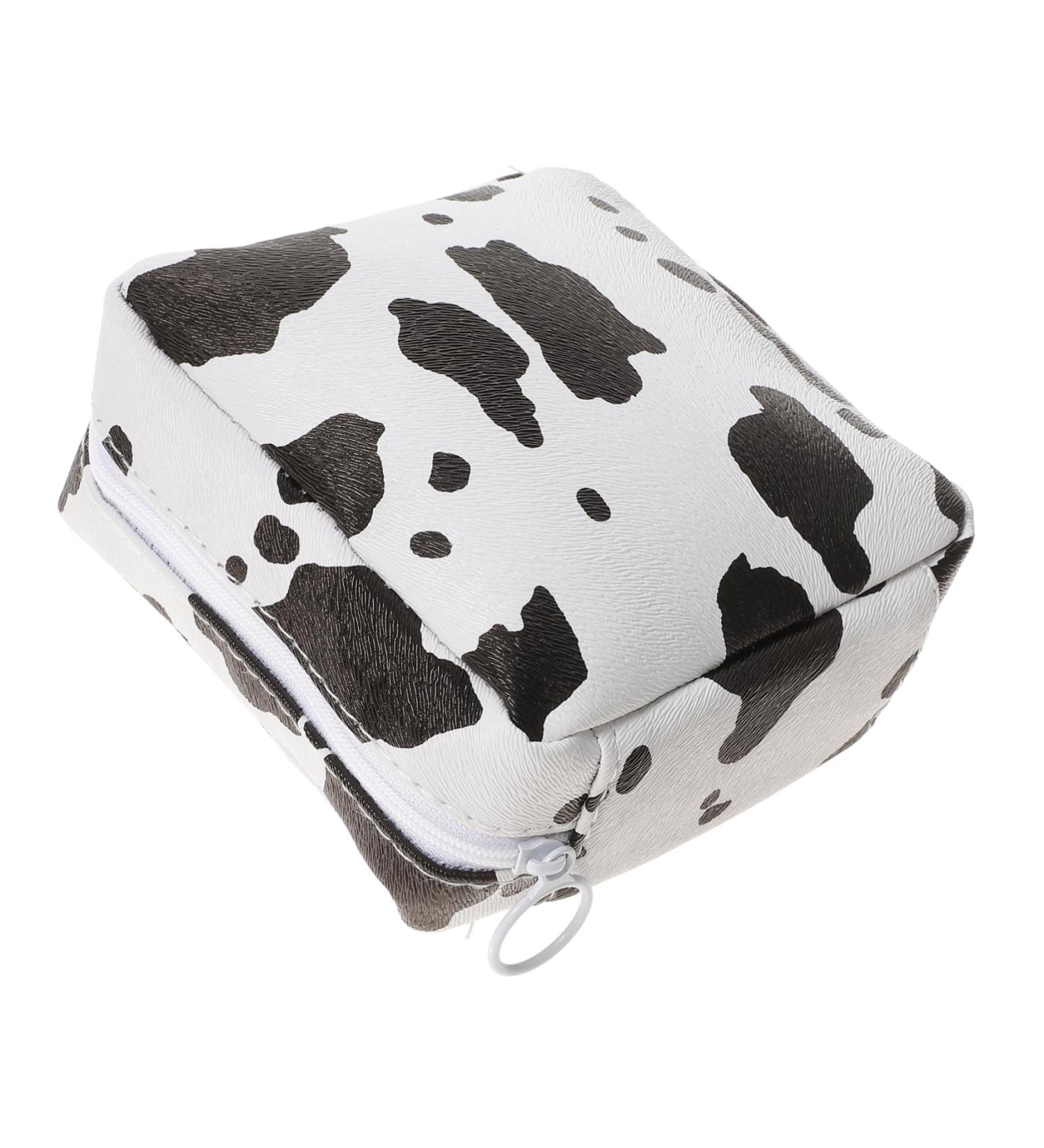 Magiclulu Travel Period Pocket - Cow Pattern Women's Bandage Storage Bag for Menstrual Tapes & Essentials - Buy Online on GoSupps.com