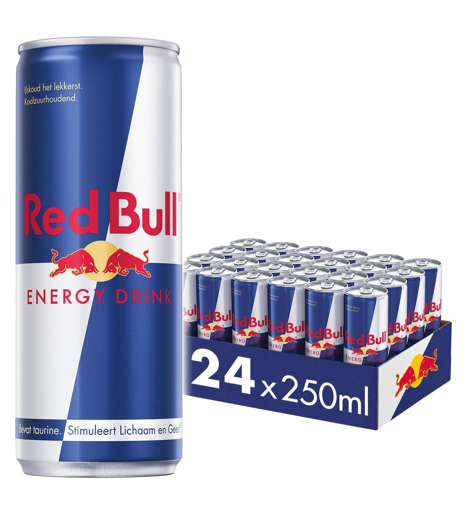 Red Bull - Energy Drink - sleekcan - 24x25 cl - NL - Buy Online on GoSupps.com