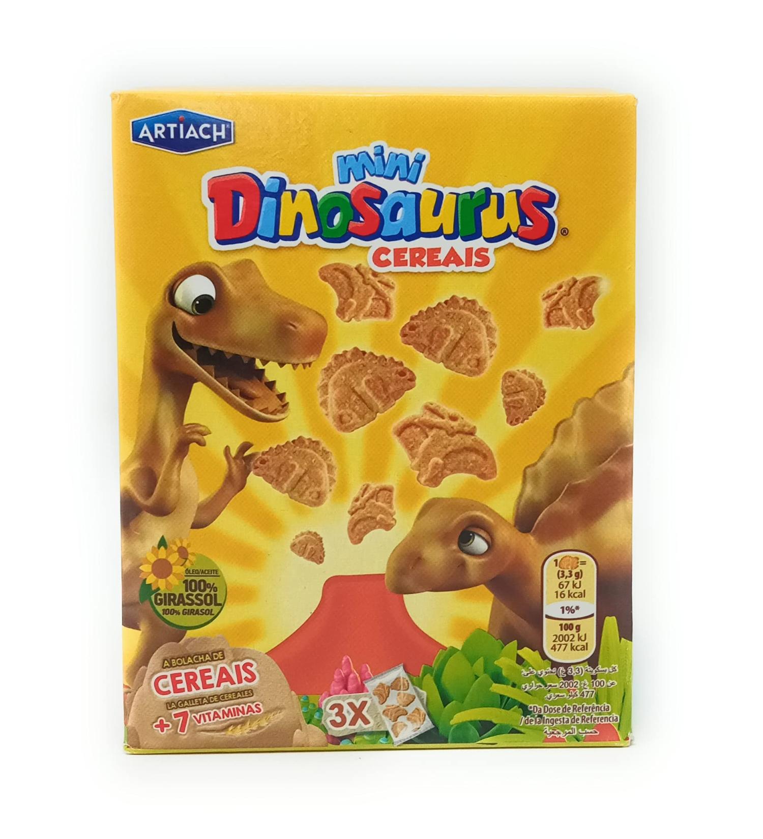 Artiach Artiach Mini Dinosaur Cookies 3 Packs 160g