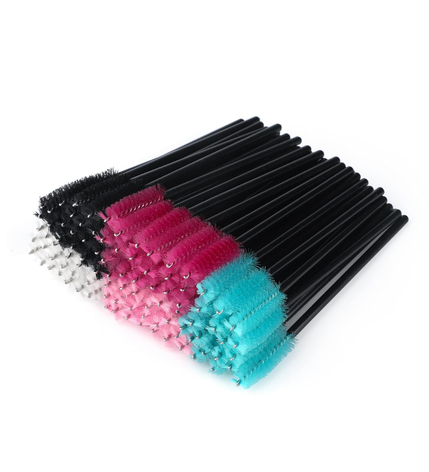 50 PCS G2PLUS Multi-Colored Eyelash Brushes Spoolies - Disposable Mascara Wands for Eyelash Extensions - Buy Online on GoSupps.com