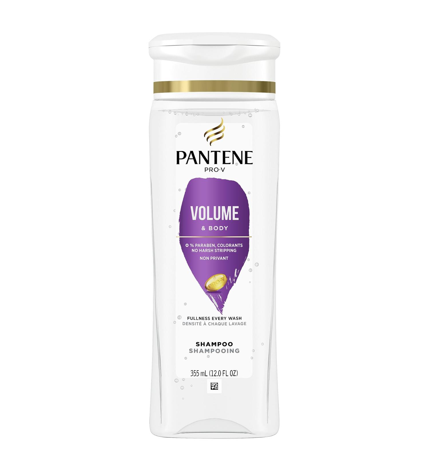 Pantene PRO-V Volume & Body Shampoo 12oz - Boost Fullness & Shine | Shop Now for International Shipping - Buy Online on GoSupps.com