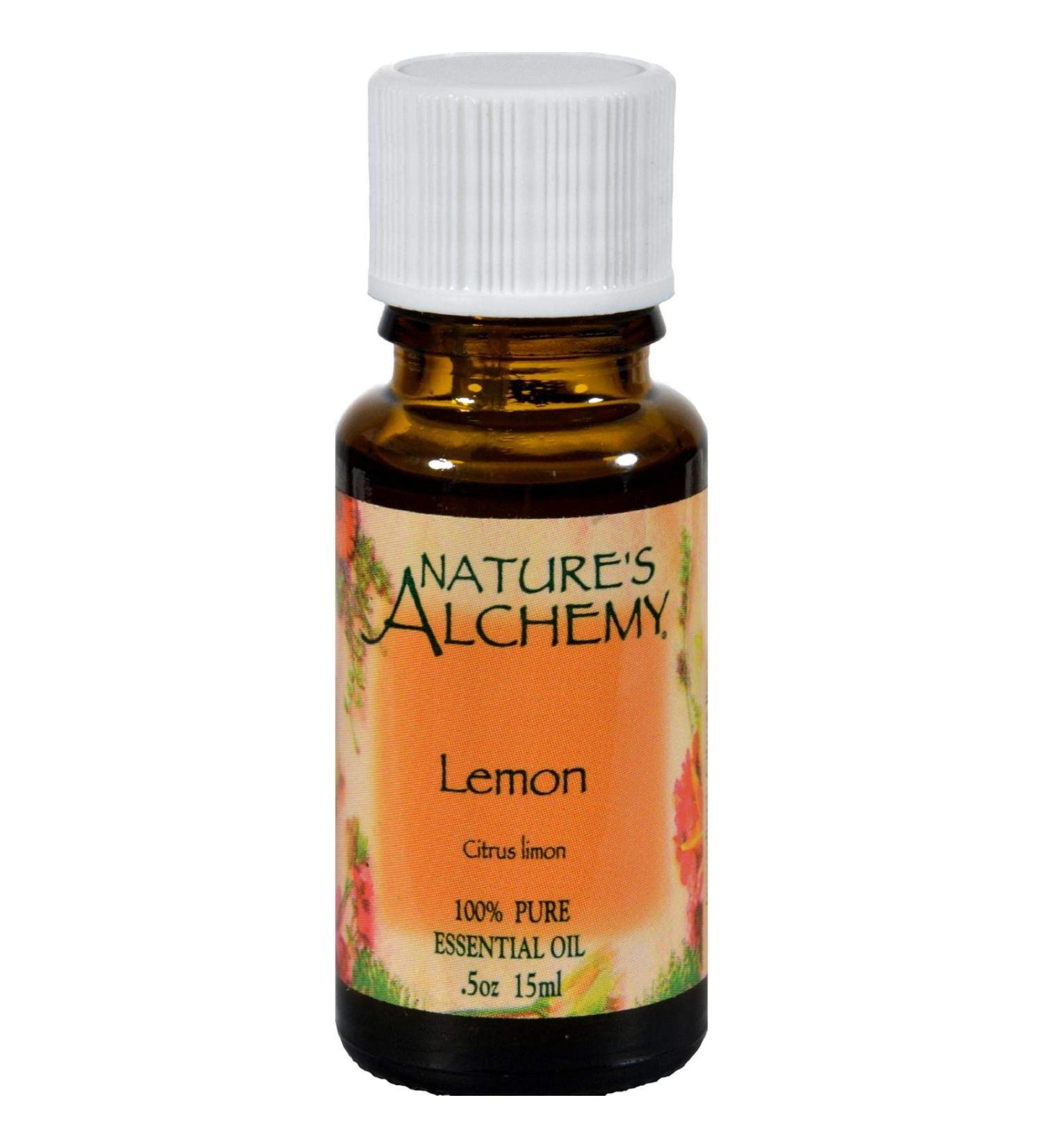 Nature's Alchemy Essential Oil Lemon 0.5 fl oz