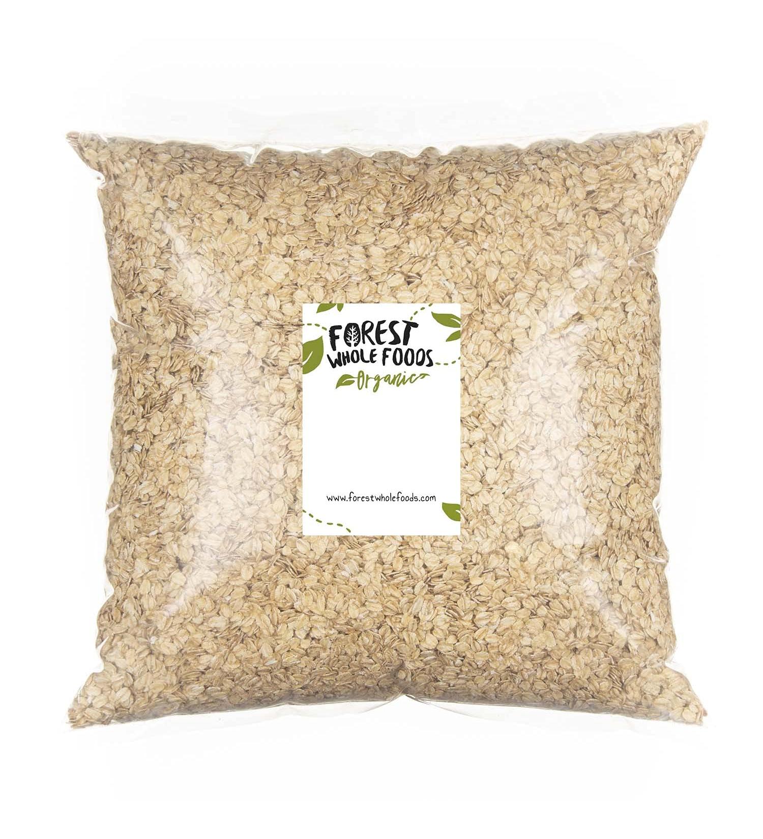 Forest Whole Foods - Gluten Free Organic Jumbo Oats (5kg) 5 kg (Pack of 1)