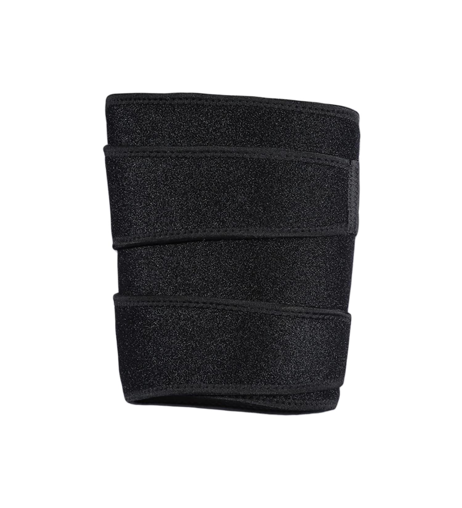 Adjustable Thigh Brace Support | Quadriceps & Thigh Wraps for Men & Women | Relief for Leg Sprains Knee Pain & Tendonitis Injury - Buy Online on GoSupps.com