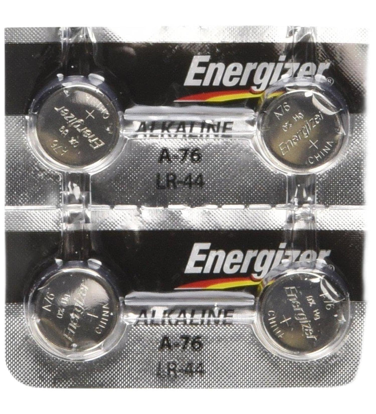 Energizer LR44 Button Cell Batteries (Pack of 4) - 1.5V Battery Replacement for LR44 CR44 A76 & More - International Shipping Available - Buy Online on GoSupps.com