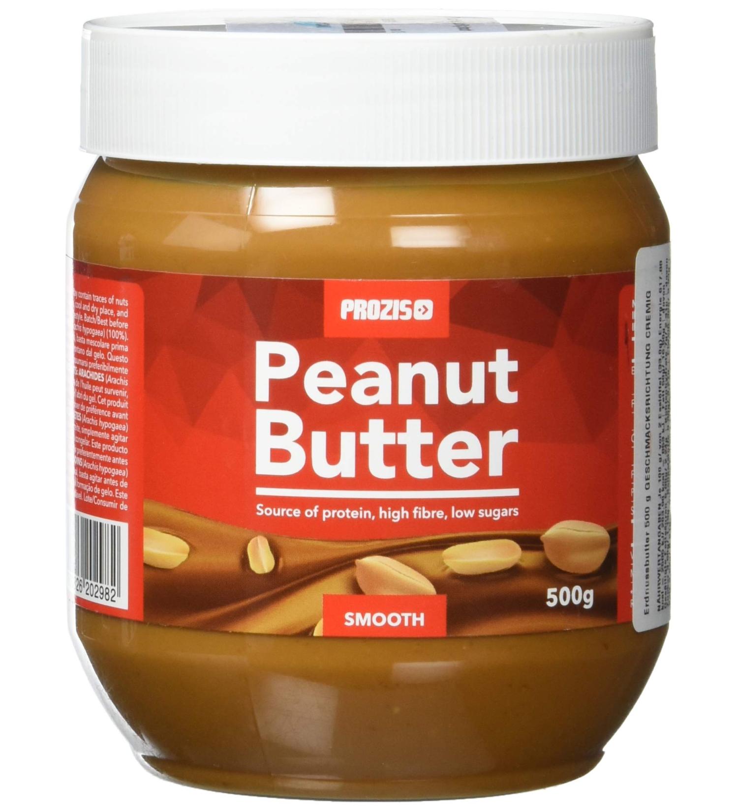 Prozis Peanut Butter 500g Smooth - Buy Online on GoSupps.com