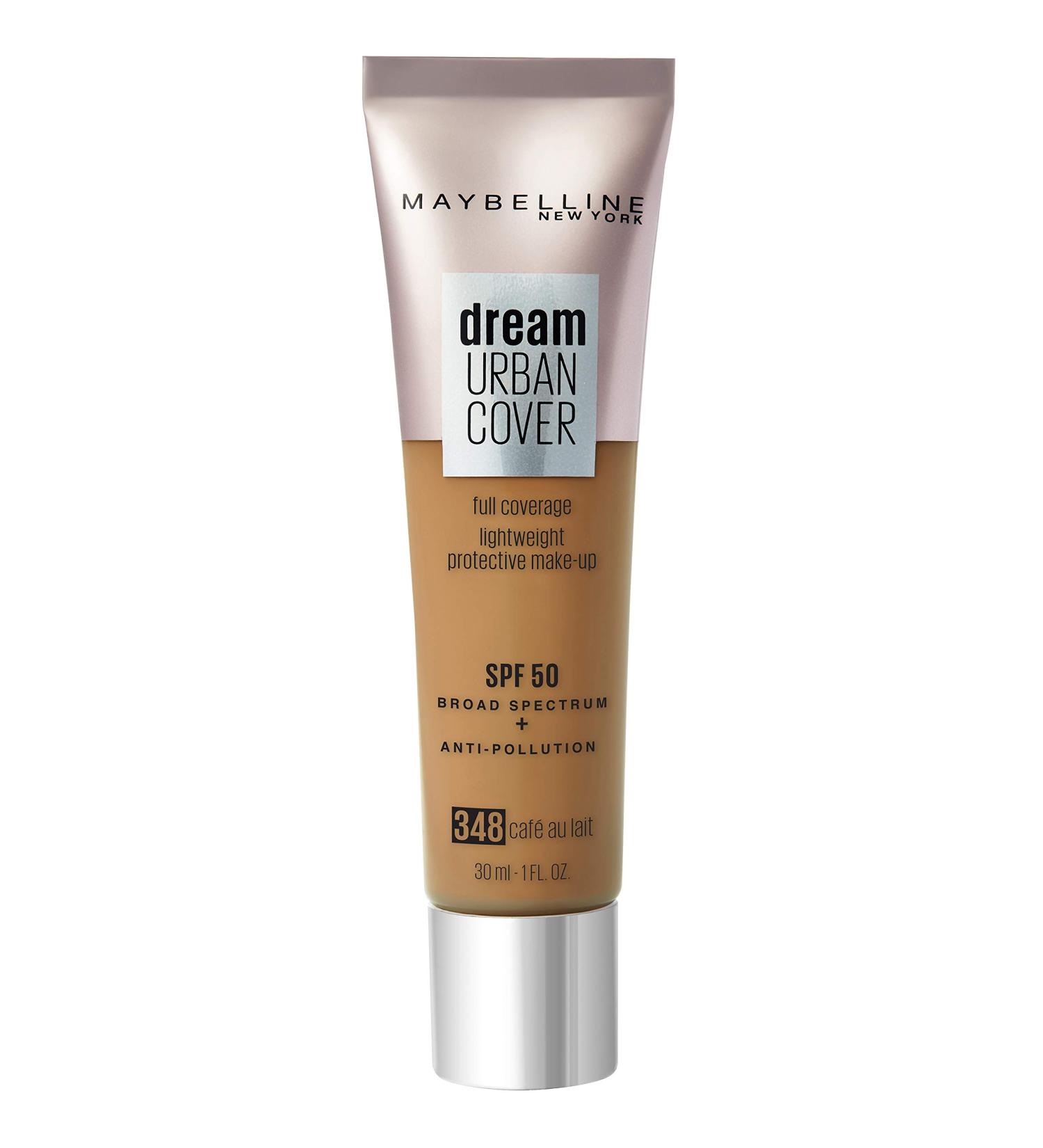 Maybelline New York Dream Urban Cover 348 Caf au Lait - 30ml (3 Pack) | Buy Internationally - Best Price Online - Buy Online on GoSupps.com