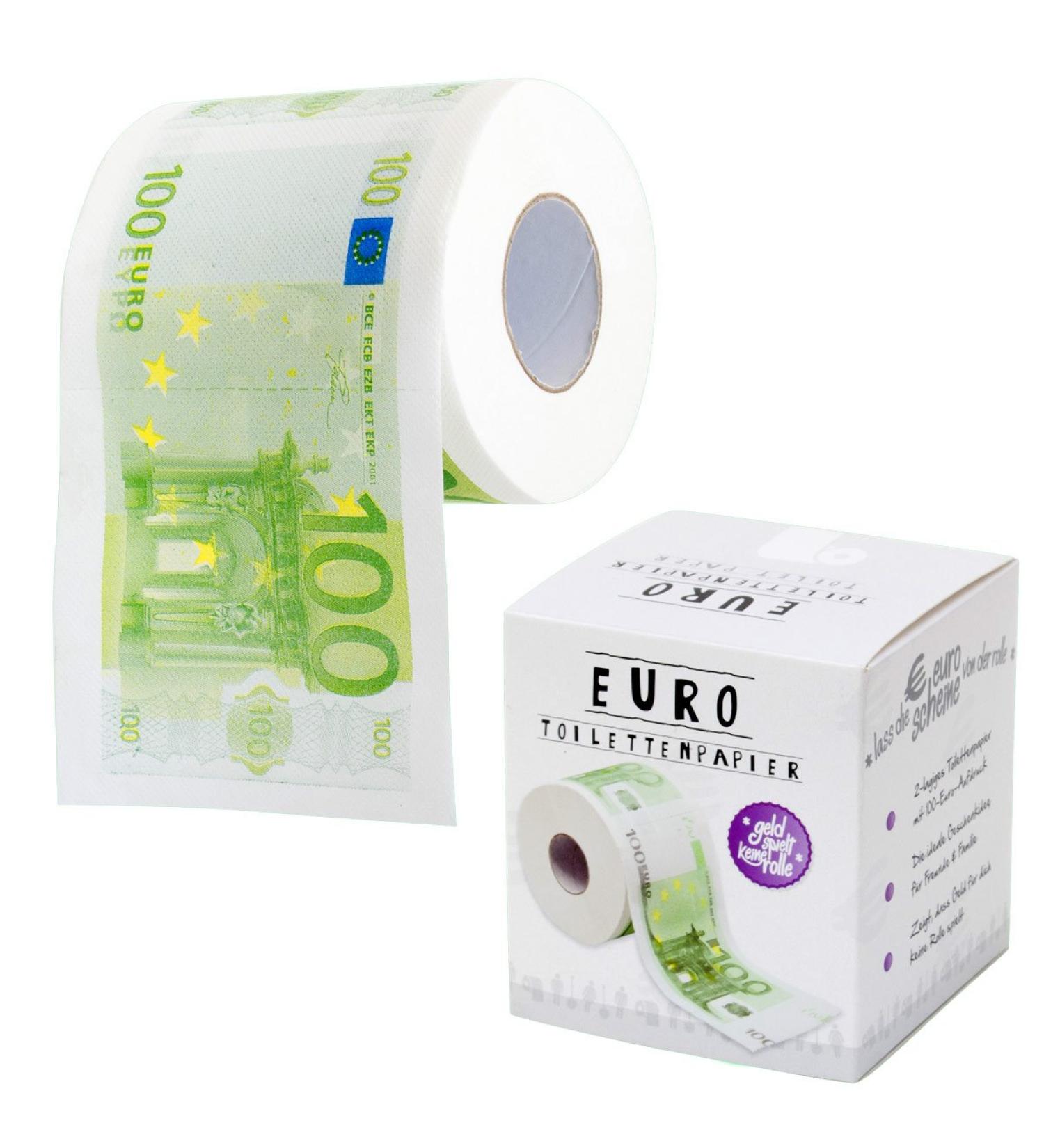 Euro Currency Toilet Paper - Fun Gift Idea in Euro Packaging | Unique Joke Item - Buy Online on GoSupps.com