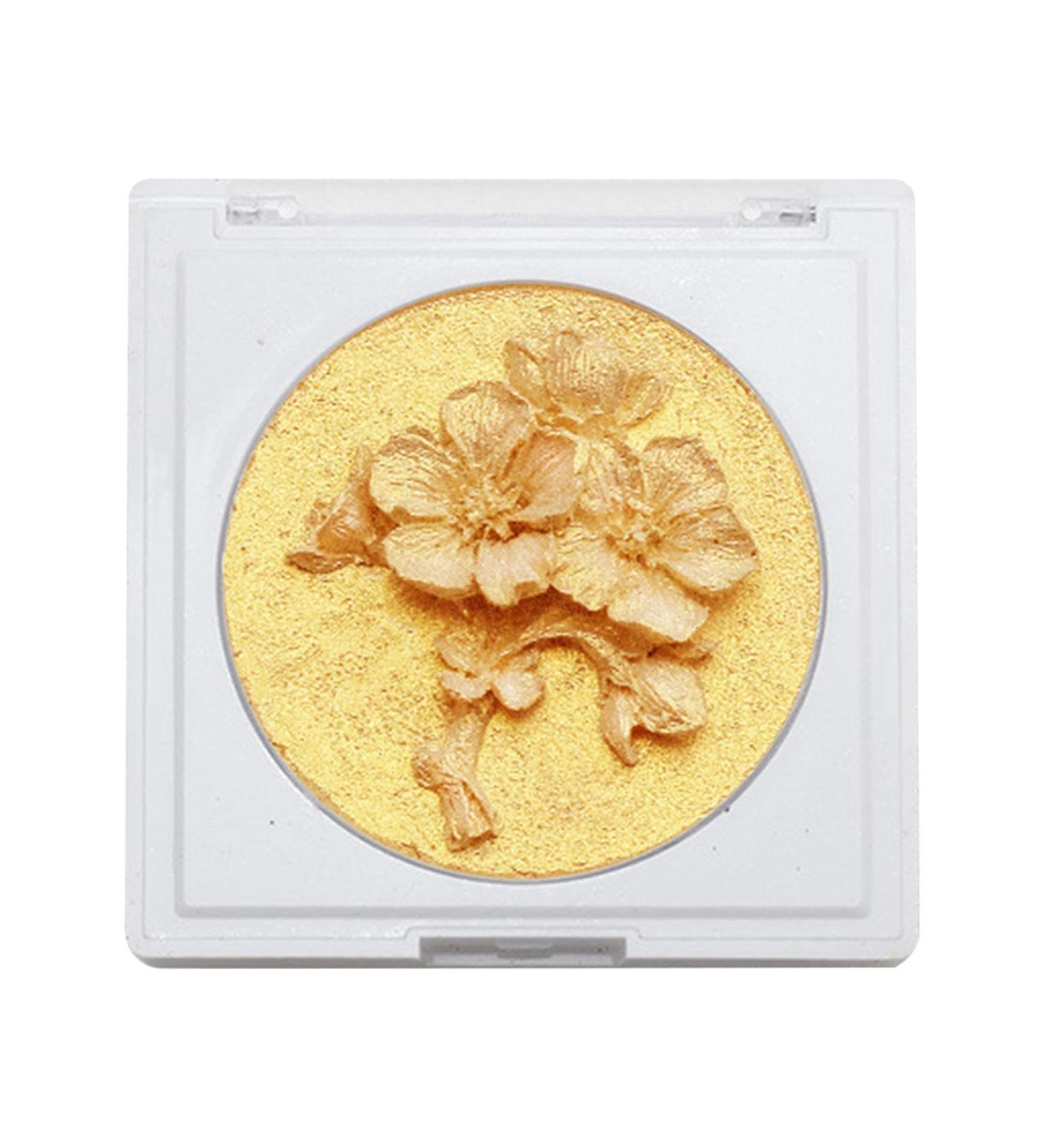 Make up Highlighter for Face | Contour Palette Powder Highlighter Palette - 3D Plum Blossom Long-Lasting Highlighter Powder Face Highlighter Illuminator 0.7 Oz Highlight Makeup Rowces 03# - Buy Online on GoSupps.com