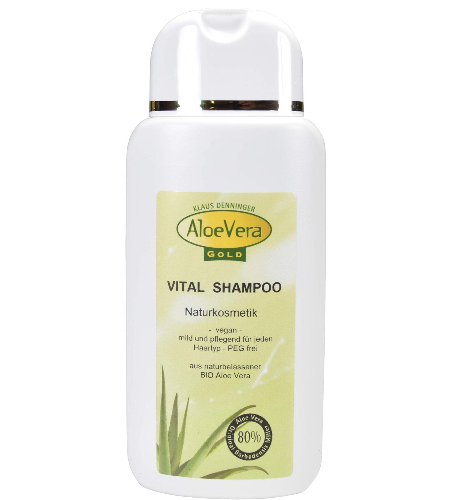  Aloe Vera Gold Aloe Vera Gold Vital Shampoo 200ml - Buy Online on GoSupps.com