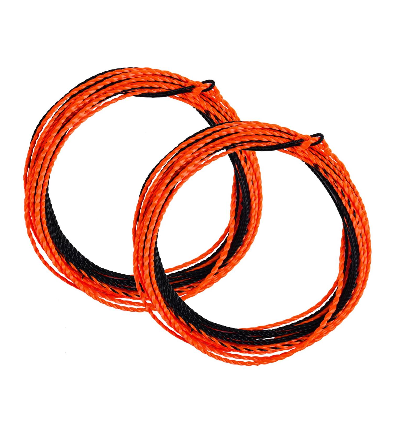 Goture Tenkara Fishing Line - 12ft Conical Swimmer Polyester Cord 2-Pack Braided Tipper Ring Red - Perfect for Fly Fishing - Buy Online on GoSupps.com