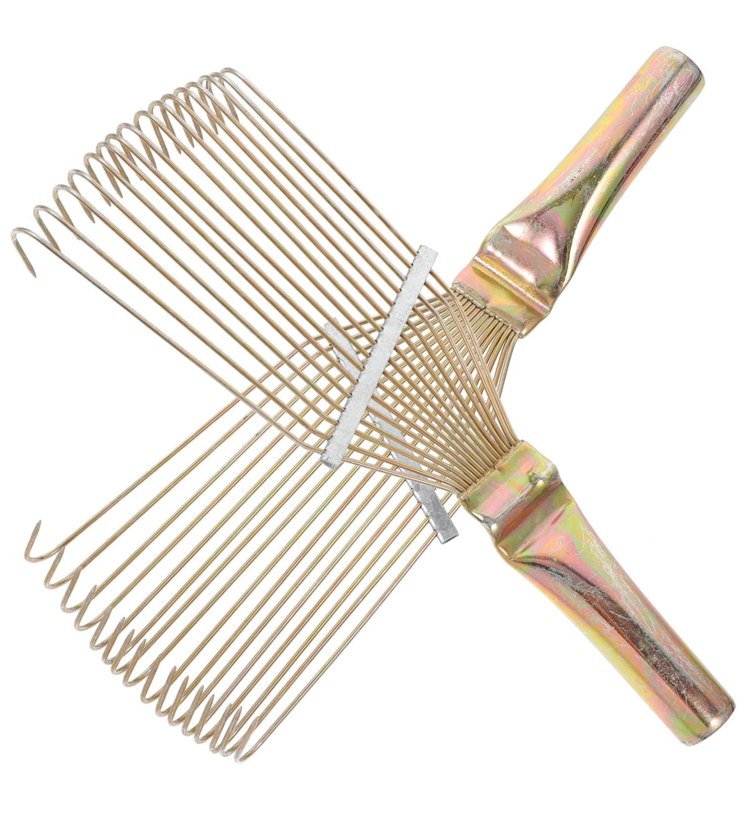 FRCOLOR 6 Pcs Wool Rake & Livestock Grooming Tools - Cat Detangler Dog Deshedding Horse Brush & Pet Hair Combs for Home Care - Buy Online on GoSupps.com