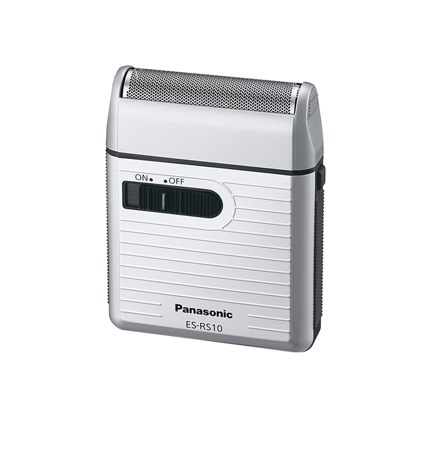 Panasonic Men's Travel Shaver ES-RS10-S Silver | AA Alkaline Battery Operated | Japan Model - Buy Online on GoSupps.com