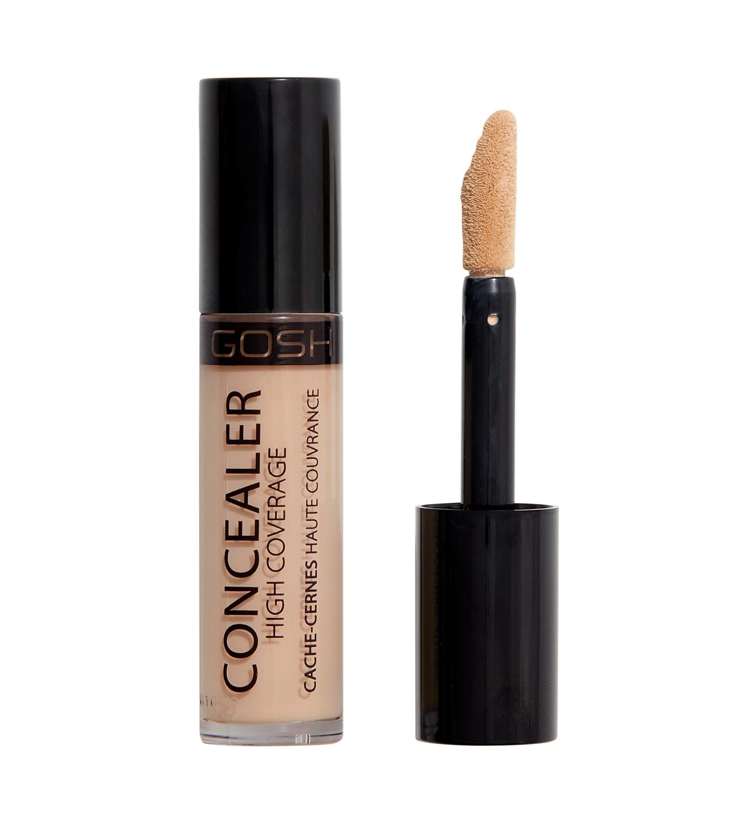 GOSH High Coverage Concealer 001 Porcelain - Vegan Dark Circle & Redness Cover - IFLUST Make-Up (1 Piece) - Buy Online on GoSupps.com