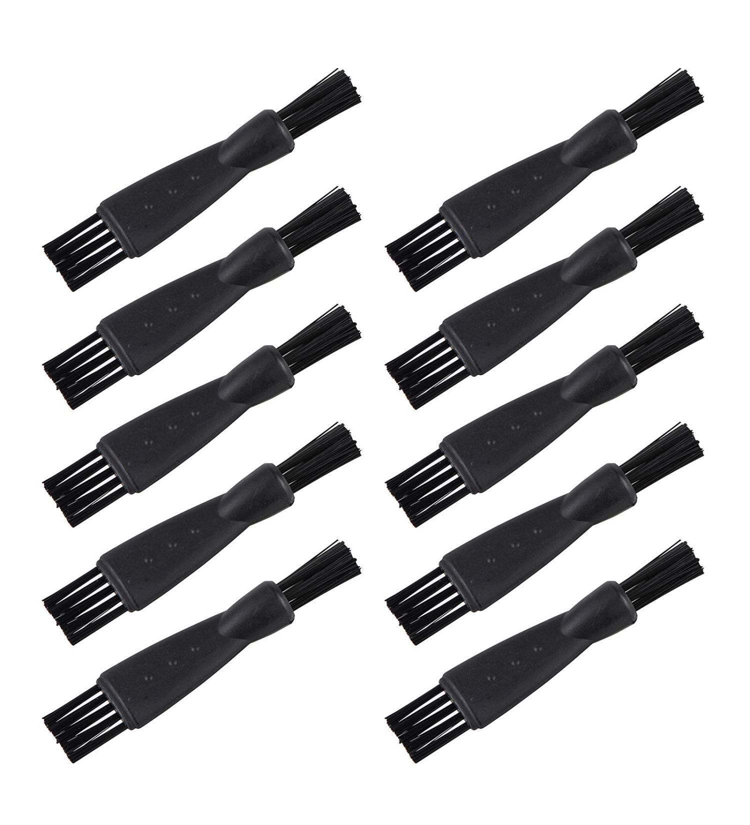 10 Pieces Cleaning Brushes for Razor Double-Sided Razor Trimmer Shaver Cleaning Brush Clipper Cleaning Brush for Men - Buy Online on GoSupps.com