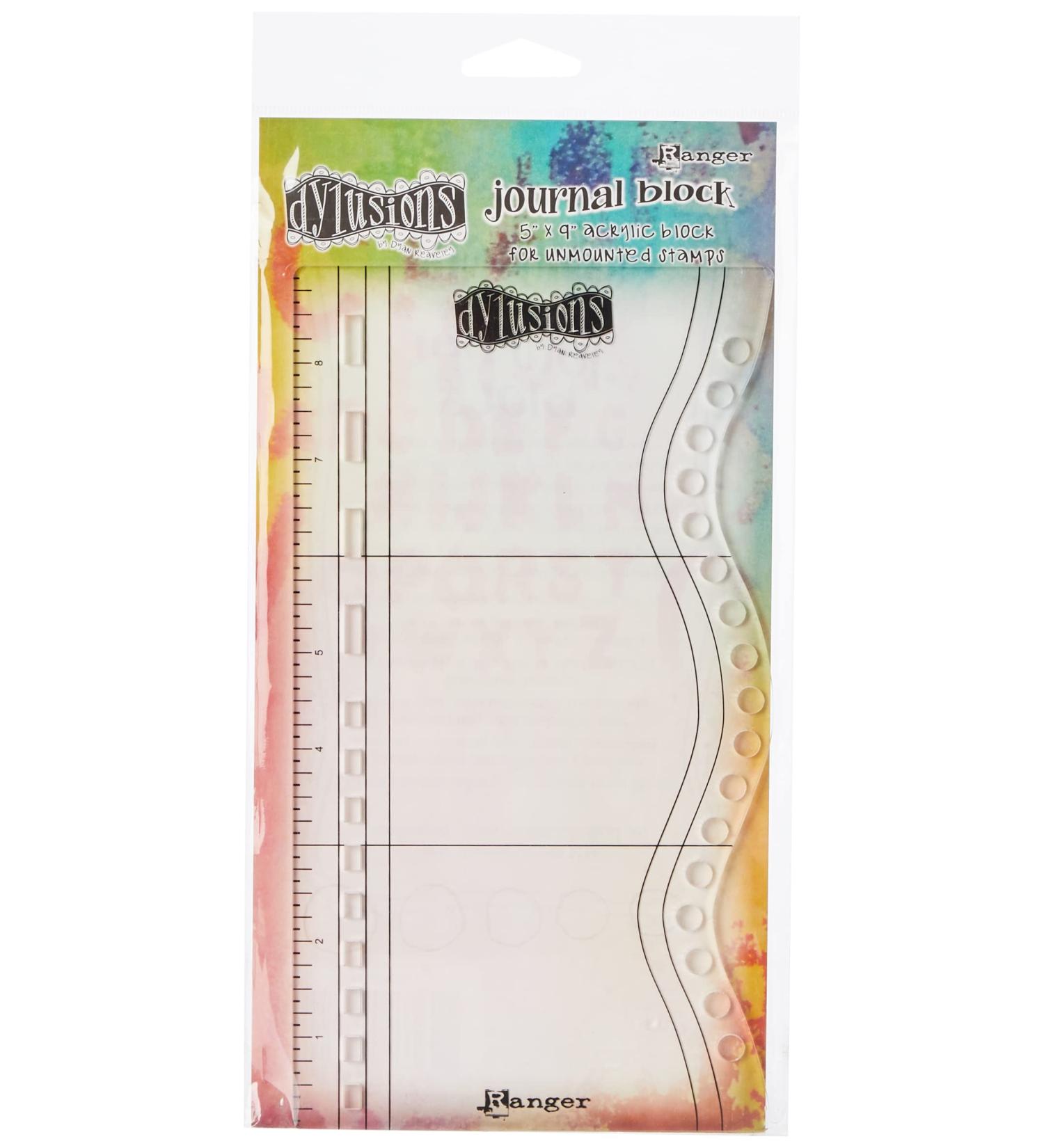 Dyan Reaveley's Dylusions Journaling Block 9x5 | Ranger Journaling Block - Buy Online on GoSupps.com