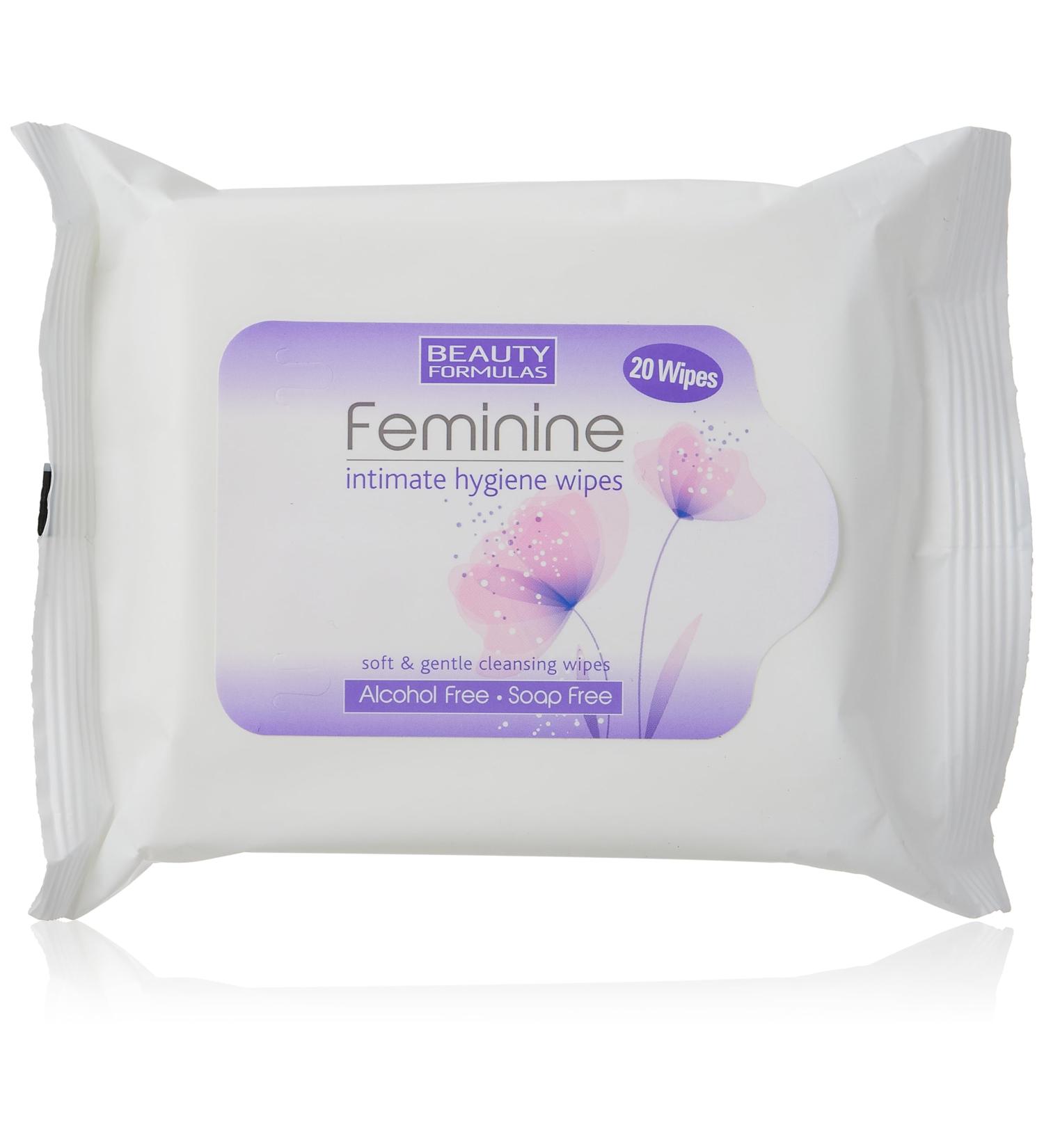 Beauty Formulas Feminine Intimate Hygiene 20 Wipes - Buy Online on GoSupps.com