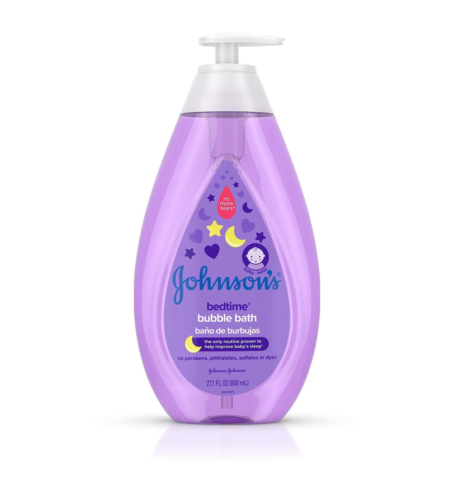 Johnson's Bedtime Baby Bubble Bath 27.1 fl. oz - Gentle, Hypoallergenic Nighttime Bubble Bath for Babies, Kids & Toddlers - Buy Online on GoSupps.com