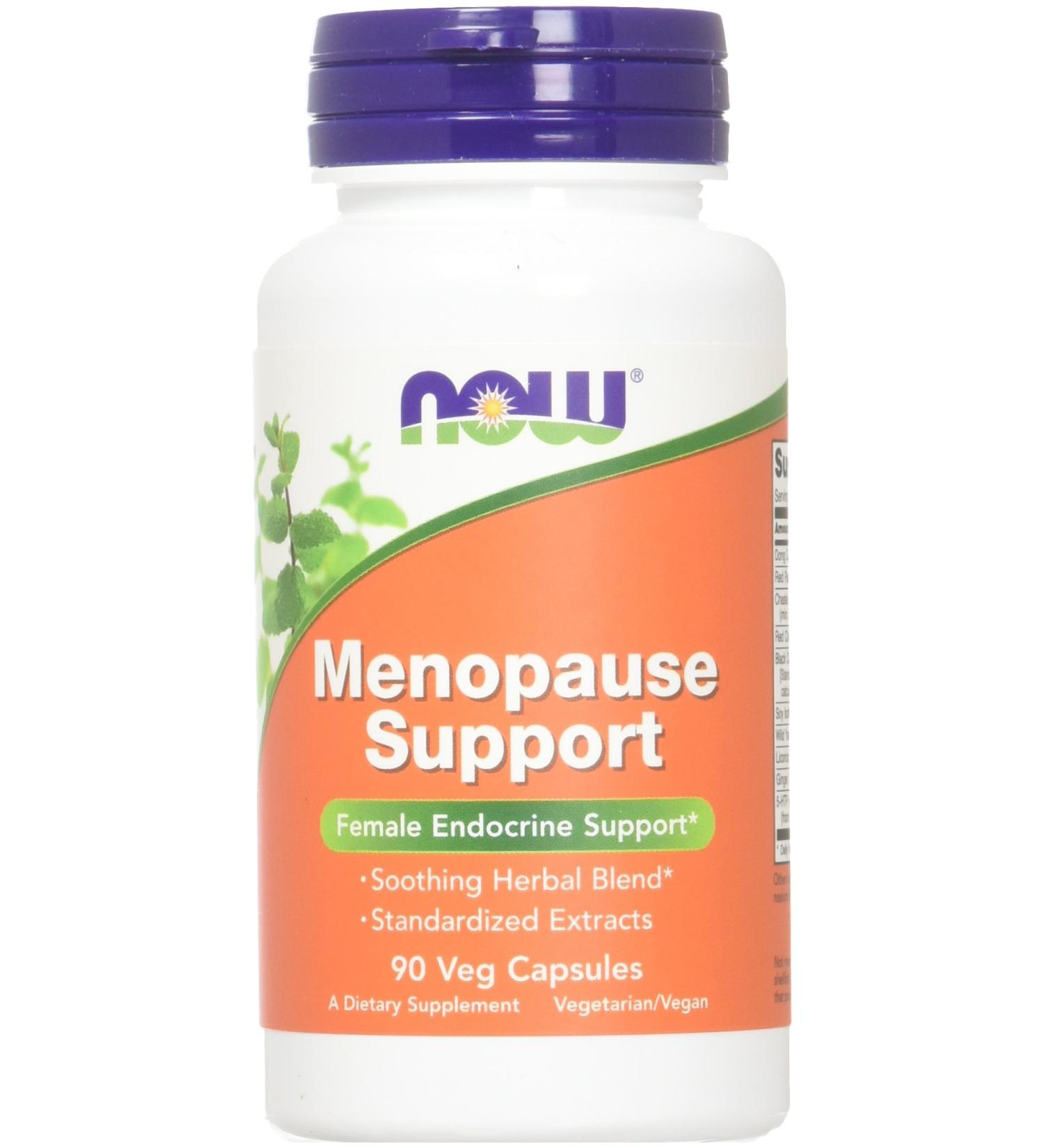 Now Supplements Menopause Support - Herbal Extract Blend 90 Veg Capsules (Pack of 2) - International Shipping Available - Buy Online on GoSupps.com