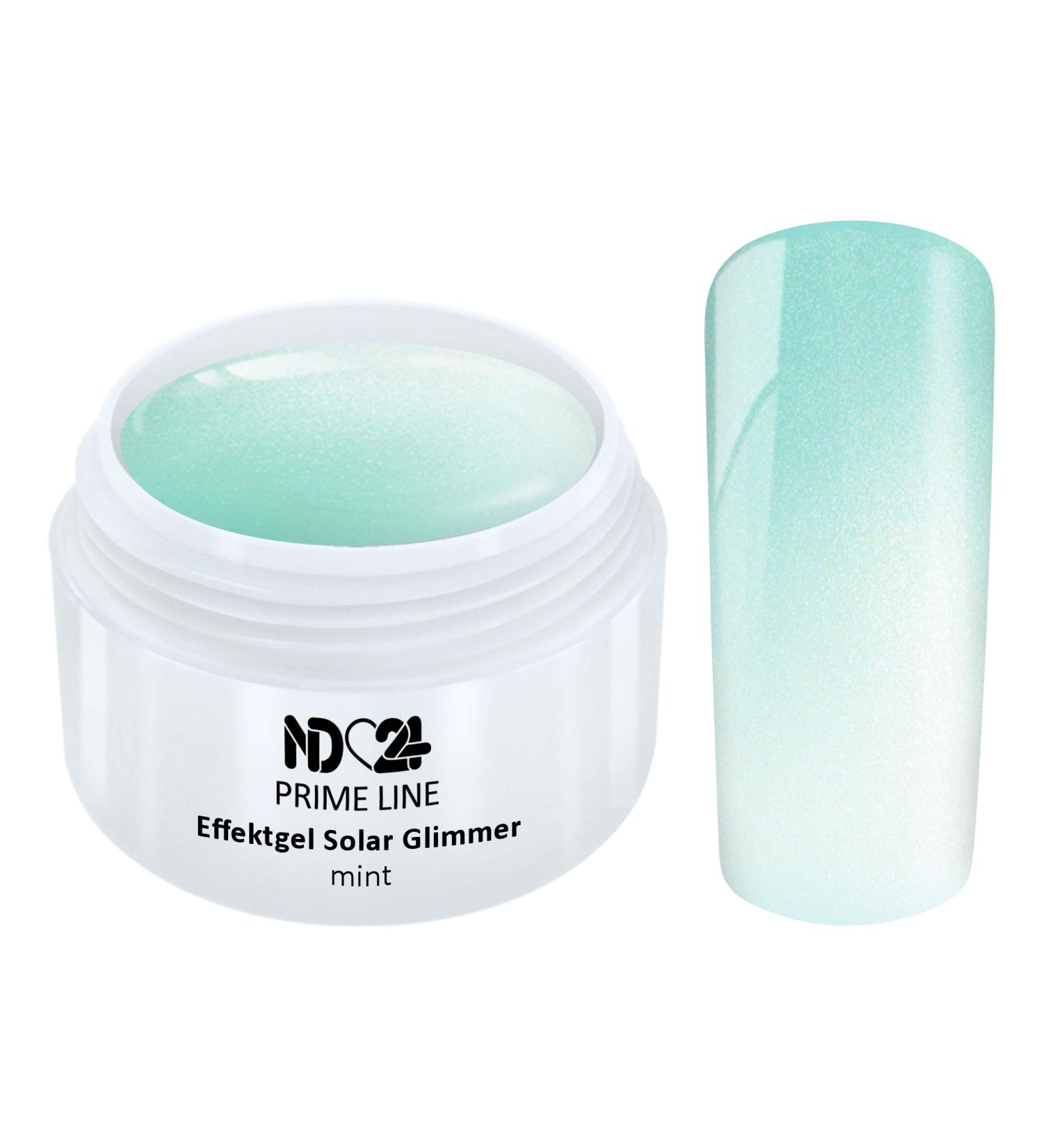 Buy Prime Line UV LED Effect Gel Solar Glimmer Mint - Green 5ml | Made in Germany | International Shipping - Buy Online on GoSupps.com