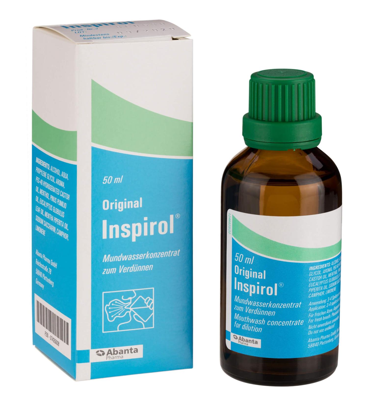 Inspirol Original Solution 50 ml - Fast International Shipping | Buy Now for Relief - Buy Online on GoSupps.com