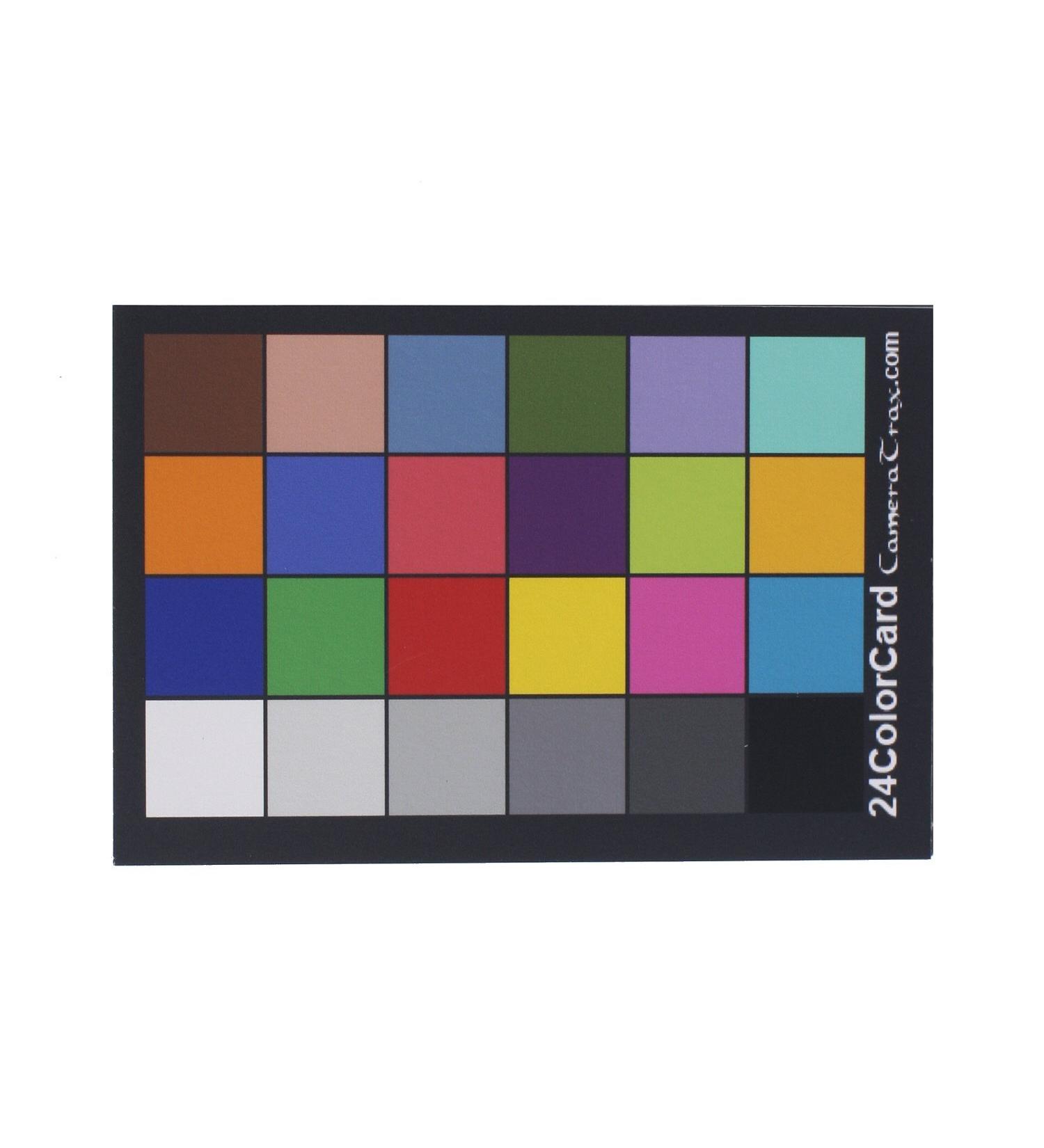 CameraTrax 24ColorCard-2x3 with White Balance and User Guidebook - Color Accuracy Tool for Photography - Buy Online on GoSupps.com