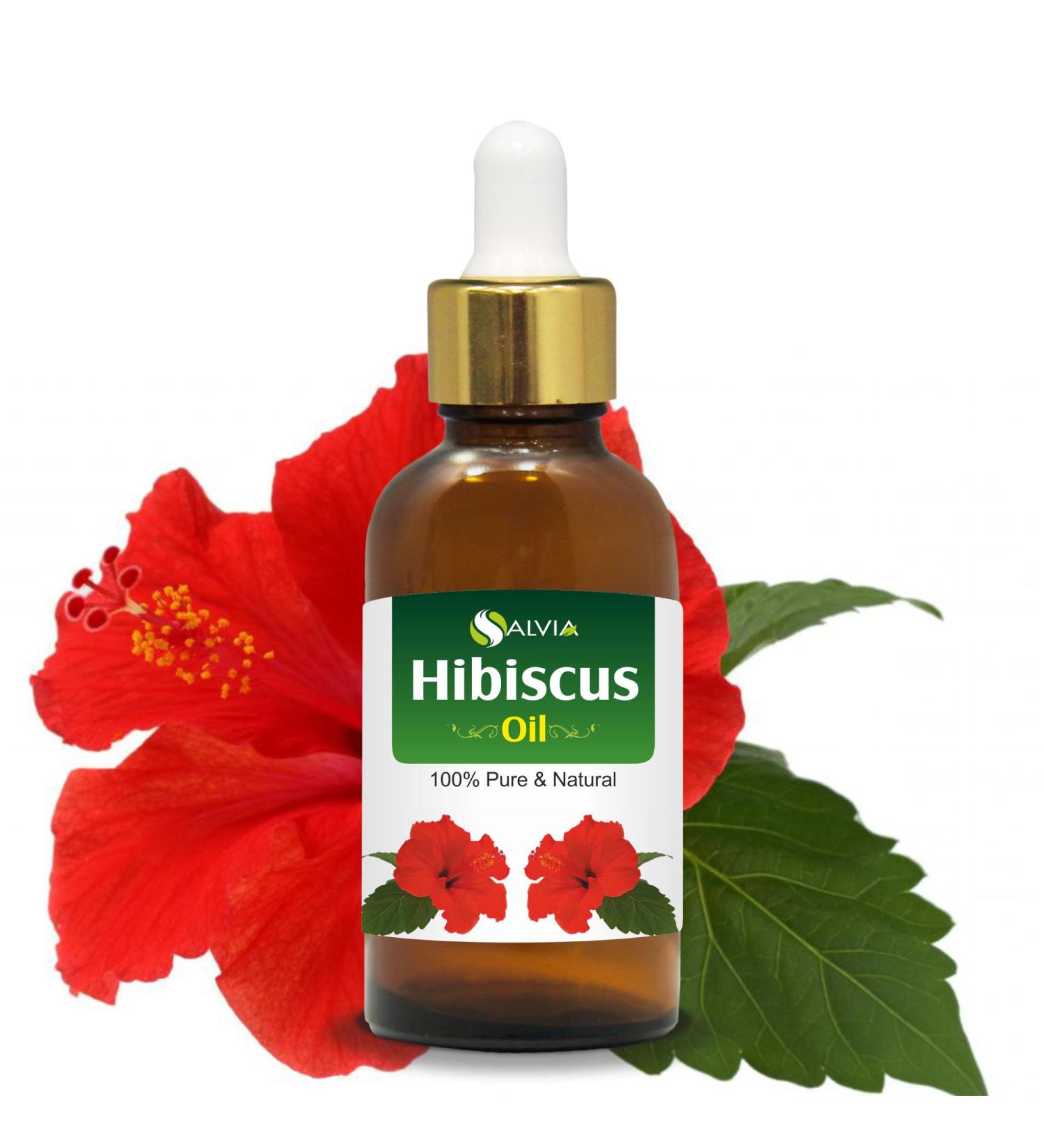 Hibiscus Sabdariffa L Essential Oil - 100% Pure Cold Pressed Aromatherapy Oil - 15ML with Dropper - Buy Online on GoSupps.com
