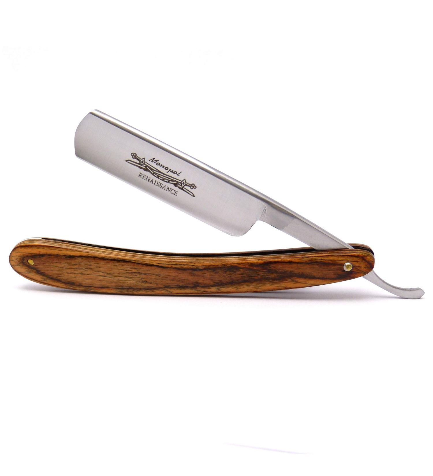 Rasiermesser 7/8'' with Gußstahlklinge und edlem Holzgriff