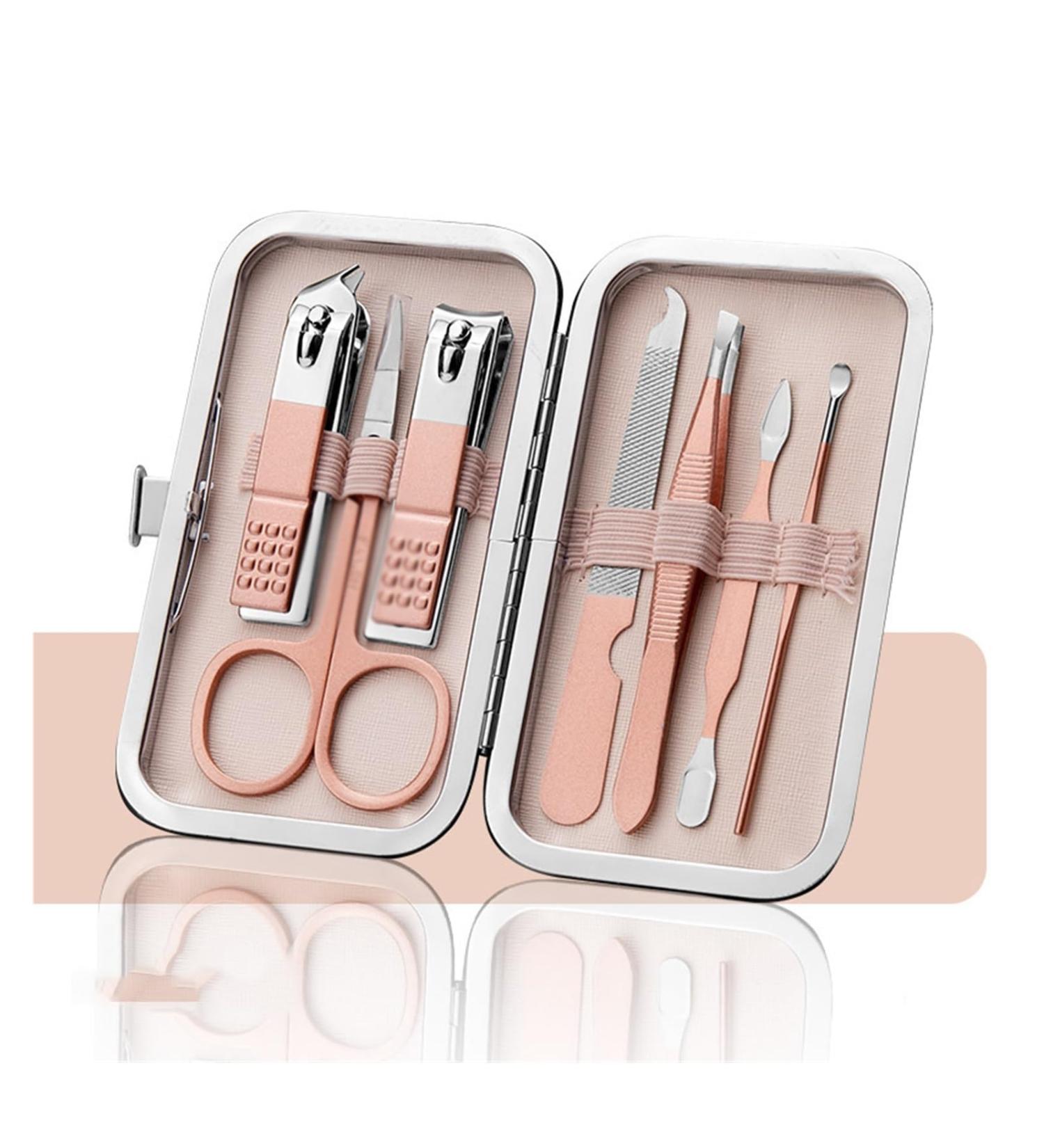 ZSLBMD Nail Clippers Nail Pliers Manicure Care Tools Nail Tools Set Nail Clippers Set(107mm-62mm) 107mm-62mm Roze - Buy Online on GoSupps.com