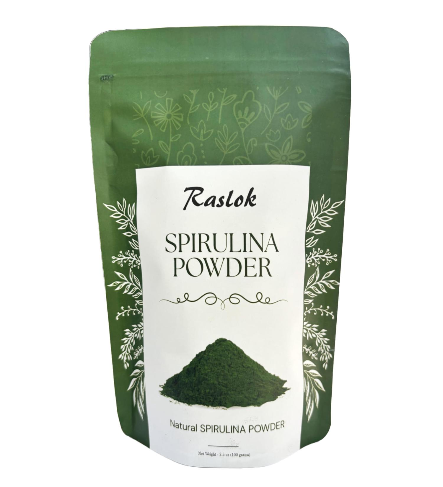 Pure Spirulina Powder | Immune Support and Antioxidants | No Filler & Non-GMO Rich in Vegan Protein (3.52 Oz) 3.52 Ounce (Pack of 1)