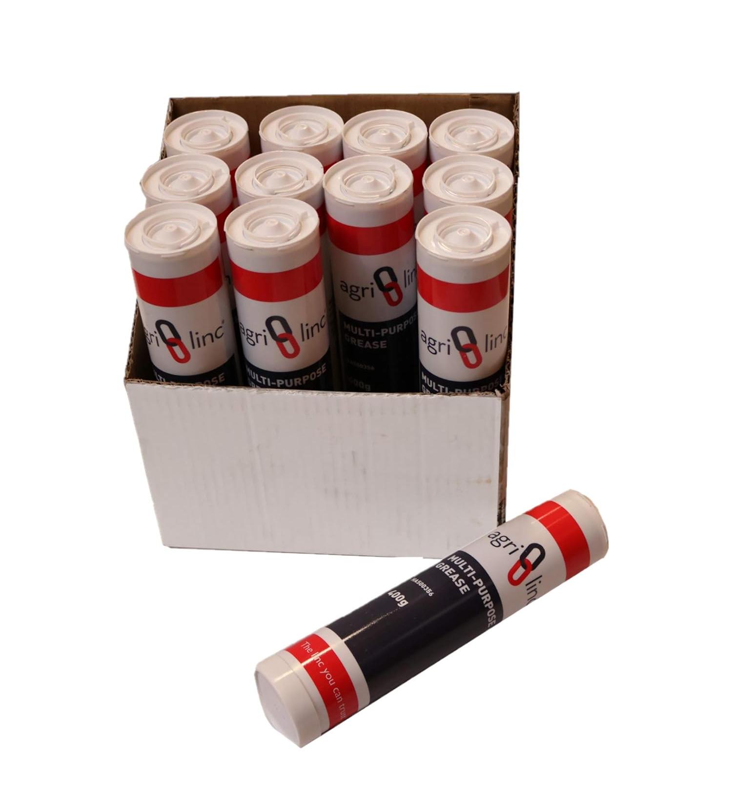 Grease Cartridges - Pack of 12 - 400g - Buy Online on GoSupps.com