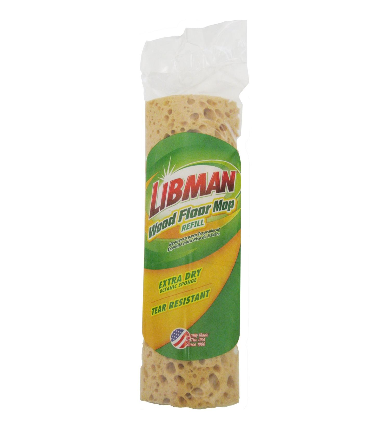Libman 2027 Wood Floor Sponge Mop Refill