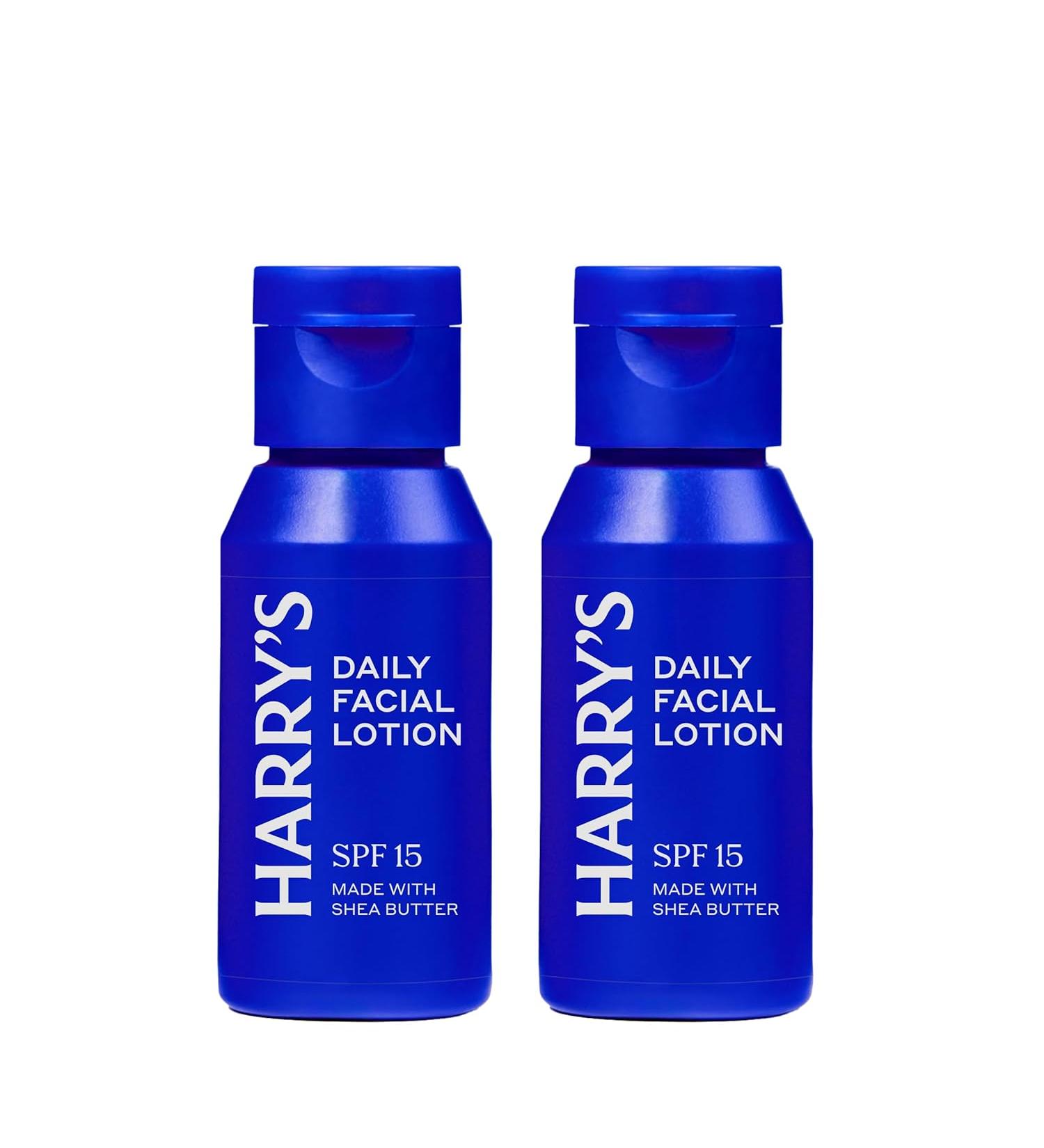 Harry's Face Lotion SPF 15 Moisturizer 1.7 Fl Oz - Pack of 2 - Buy Online on GoSupps.com