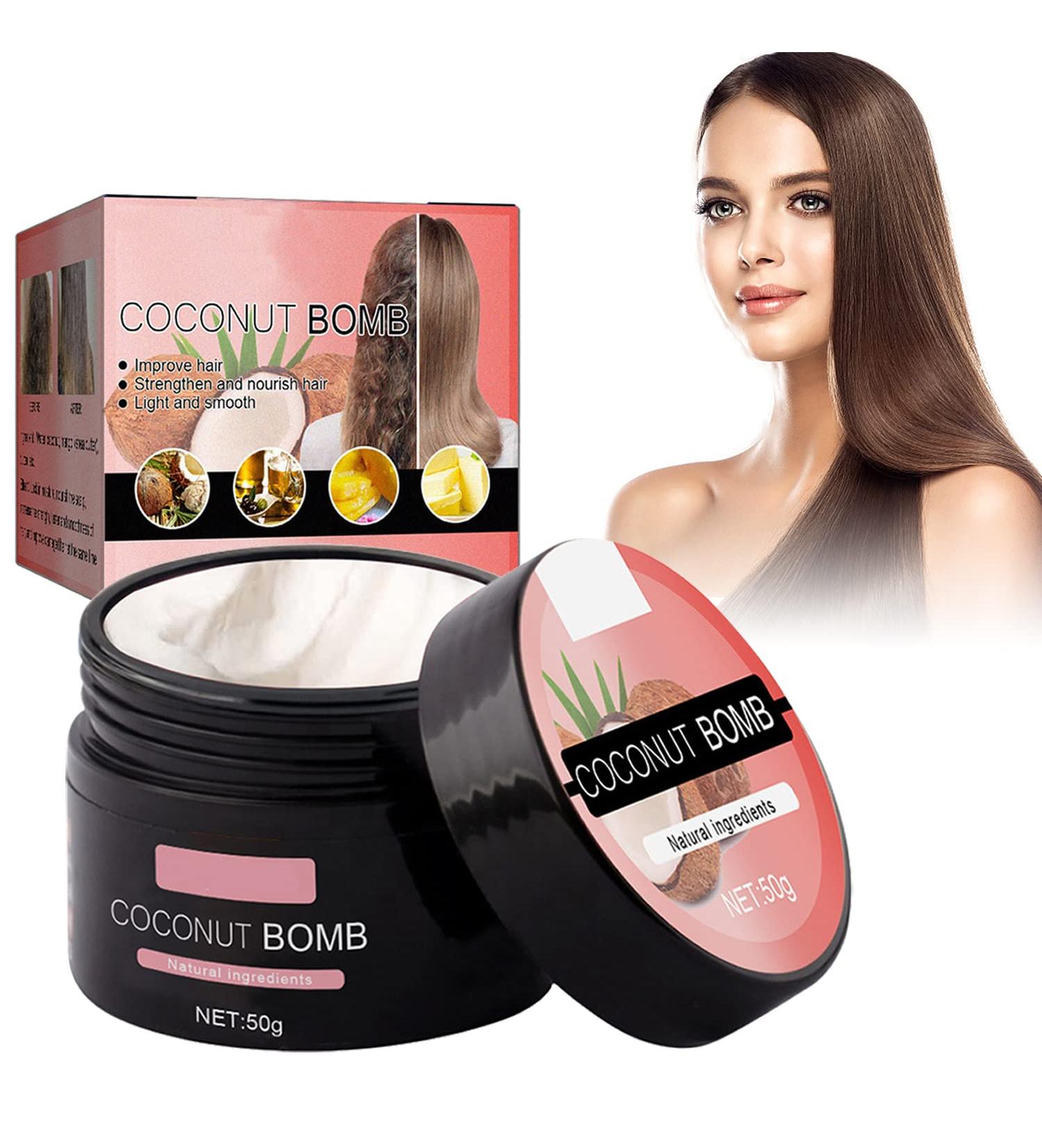 Masque Pour Les Cheveux Coconut Masque Capillaire hydratant Profession Masque Capillaire pour les Cheveux Secs et Ab m s Masque Capillaire R parateur en Profondeur 50ml - Buy Online on GoSupps.com