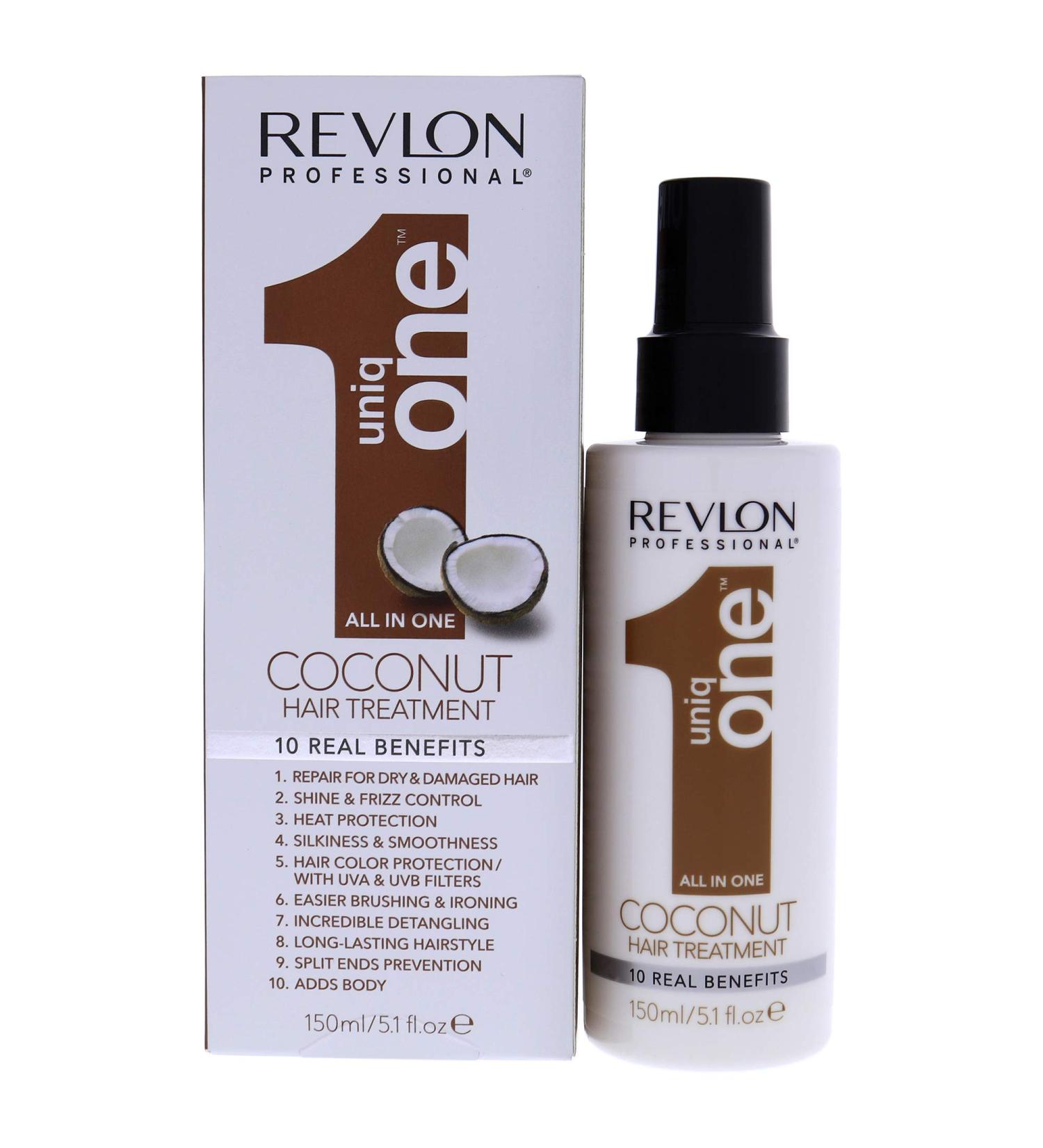 Revlon Uniq One Coconut Hair Treatment 150ml - Pack of 1 - Buy Online on GoSupps.com