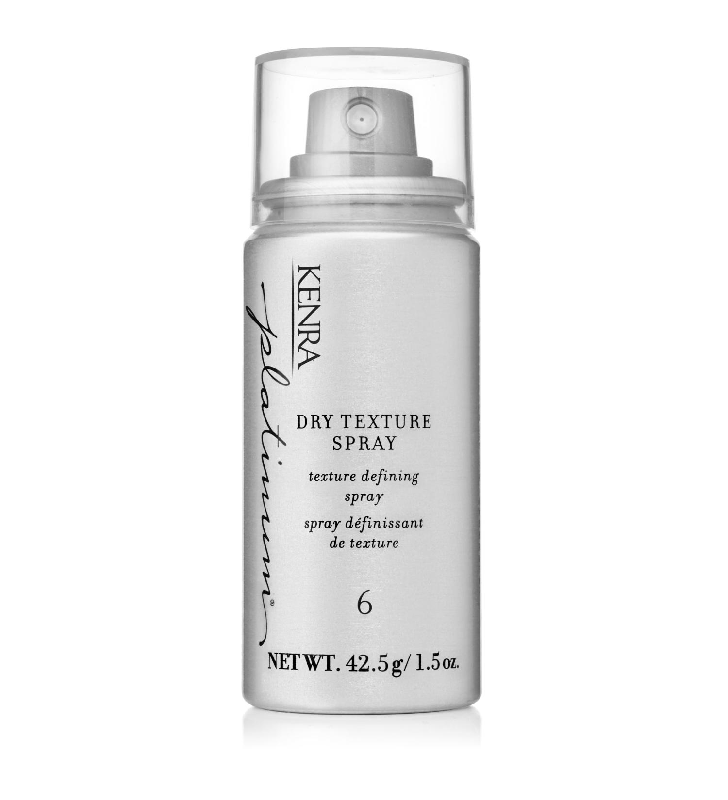 Kenra Platinum Dry Texture Spray 6 | Texture Defining Styler | Increases Texture & Fullness | Absorbs Oils & Impurities | Ultra-Lightweight Non-Drying Formulation | All Hair Types 1.49 Ounce (Pack of 1) - Buy Online on GoSupps.com
