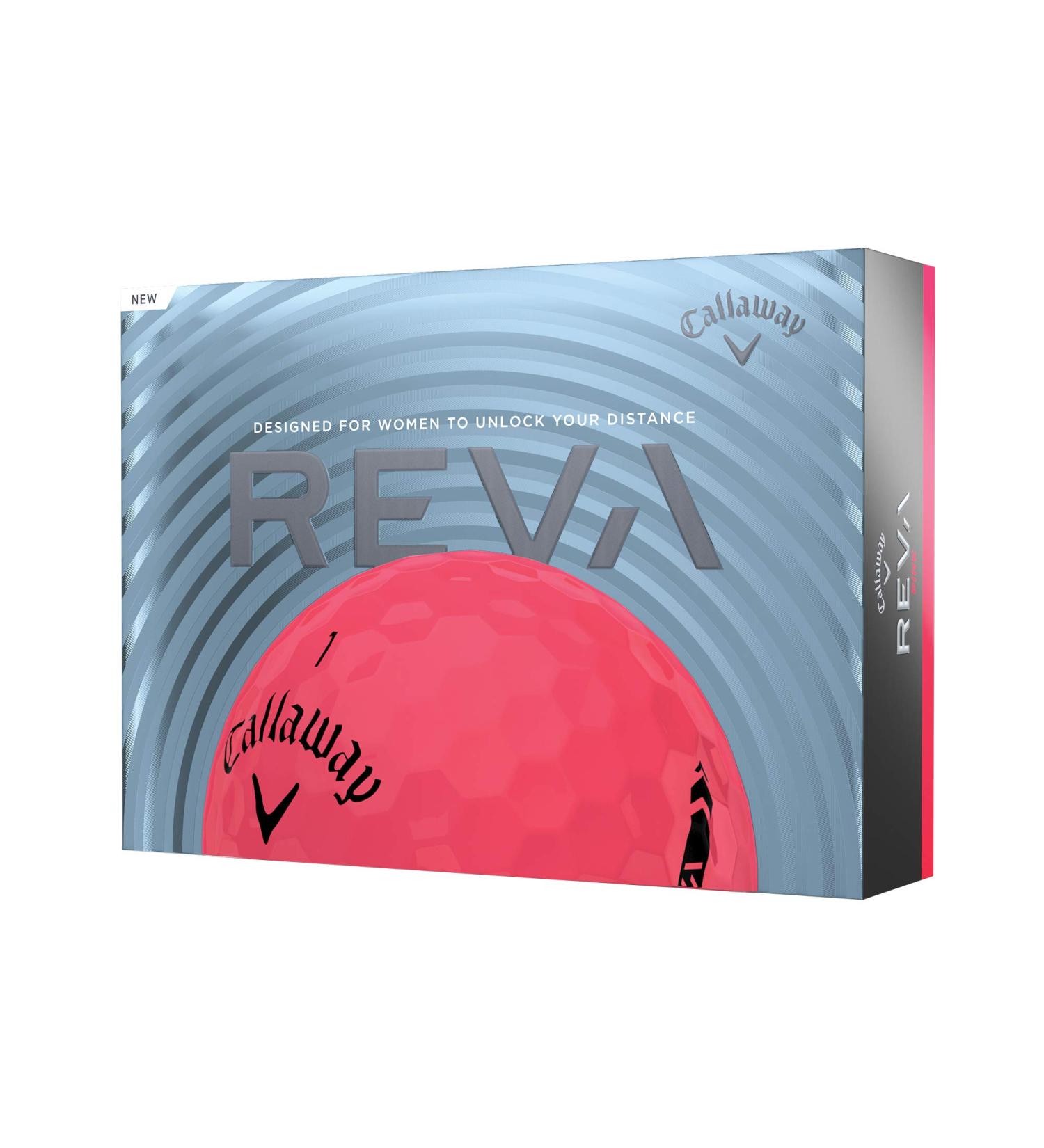 Callaway REVA Golf Balls 12-Pack Pink - Prior Generation - Buy Online on GoSupps.com