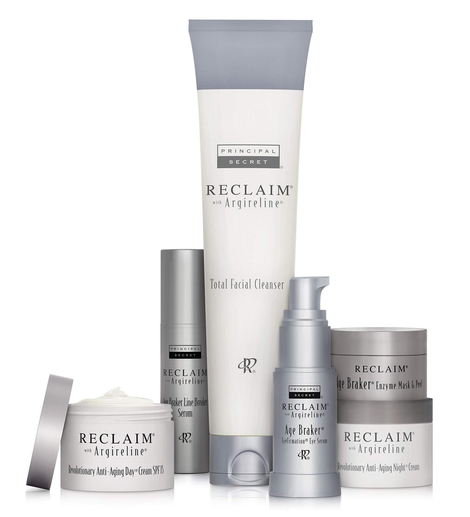 Buy Principal Secret Reclaim Daily Anti-Aging Skincare Kit - 90-Day Supply with Argireline | International Shipping Available - Buy Online on GoSupps.com