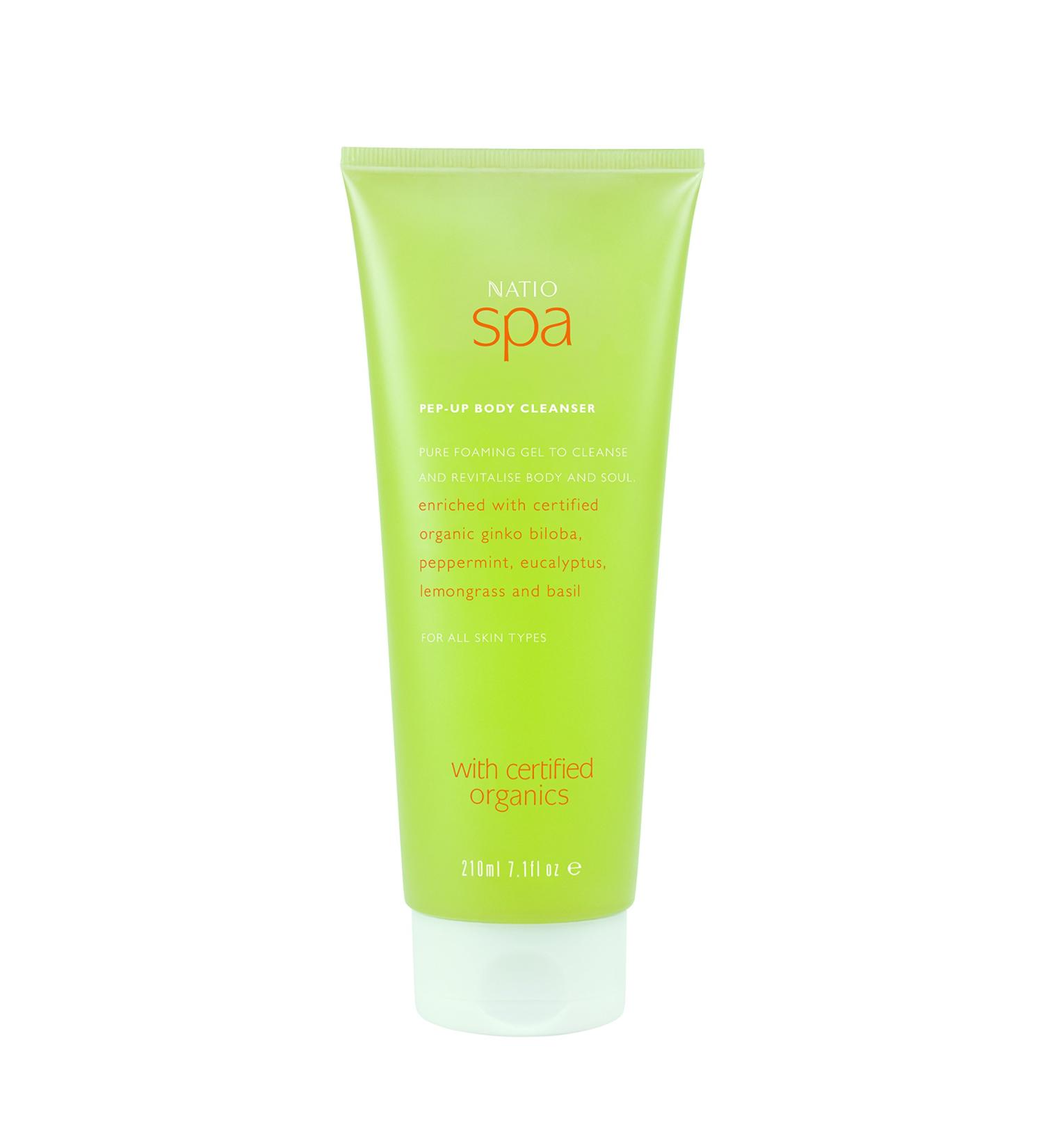 Natio Spa Pep-Up Body Cleanser 210ml