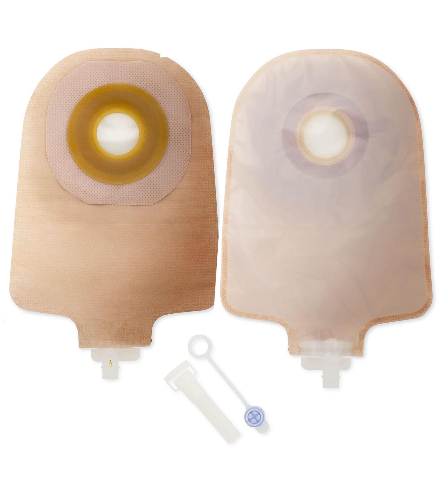 Premier Urostomy Pouch Drainable 1.25" Stoma - Ultra Clear - 10 Ct | High-Quality International Shipping - Buy Online on GoSupps.com