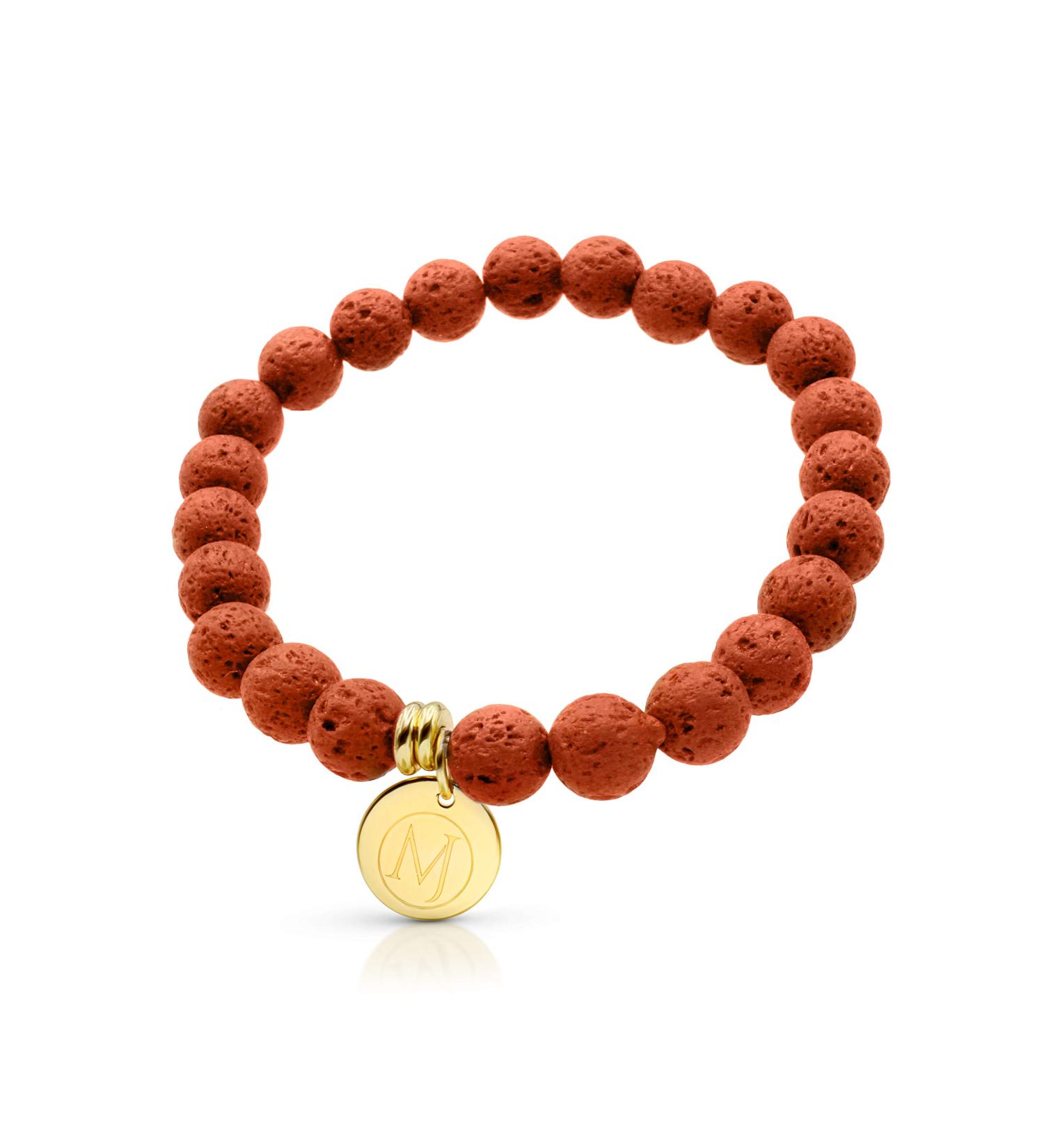 Essential Oil Diffuser Bracelet for Women | Lava Stone Aromatherapy Jewelry for Stress & Anxiety Relief - Buy Online on GoSupps.com