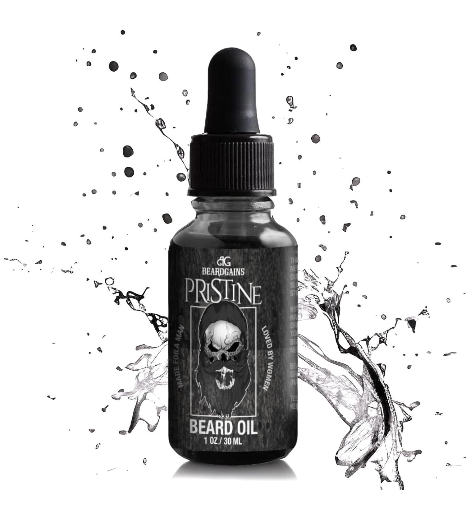 Pristine Luxury Beard Oil - Men's Cologne Scented - 1oz | Premium Grooming for International Shipping - Buy Online on GoSupps.com