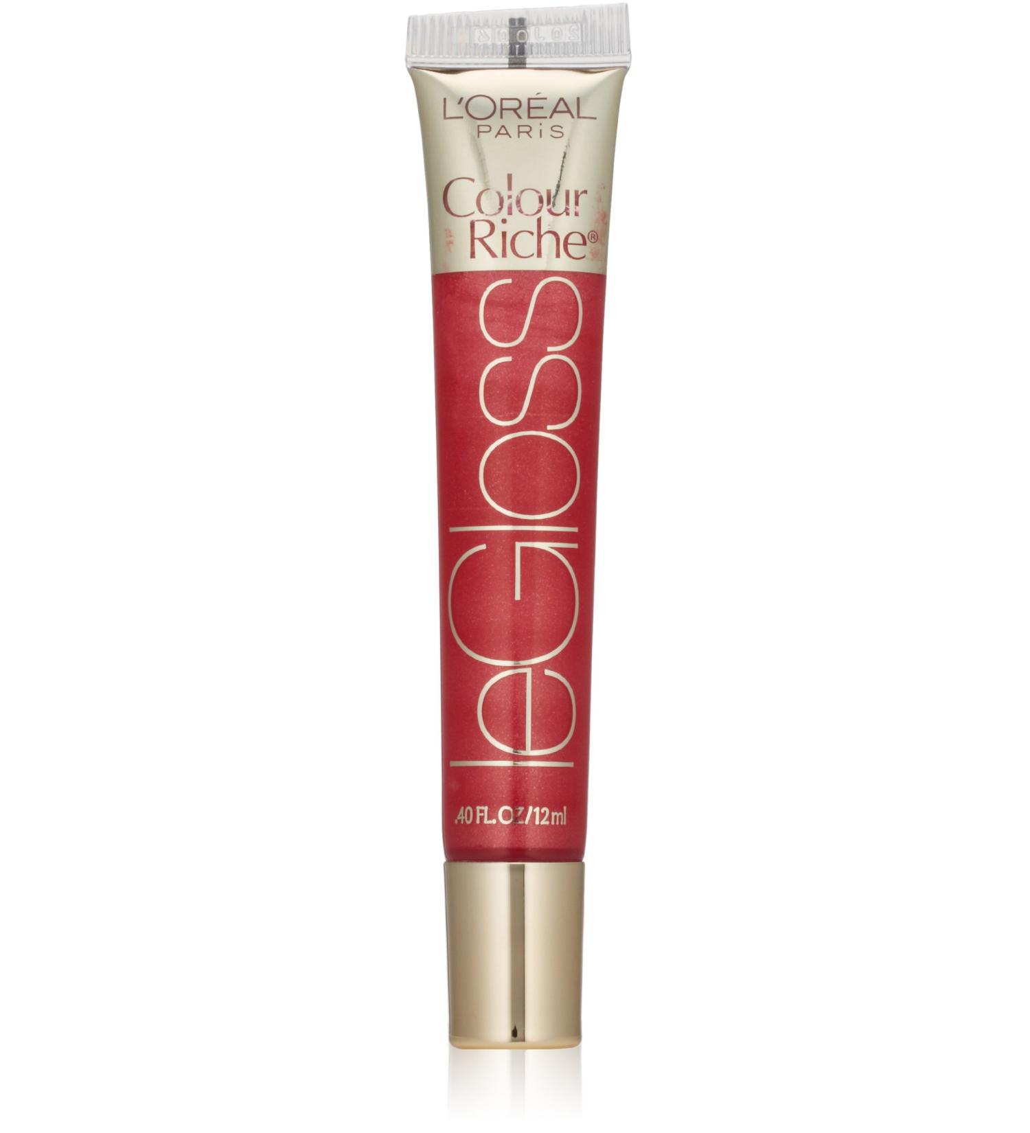 L'Or al Paris Colour Riche Le Gloss Raspberry Splash 0.4 fl. oz. - Long-Lasting Gloss with Intense Color - Buy Online on GoSupps.com