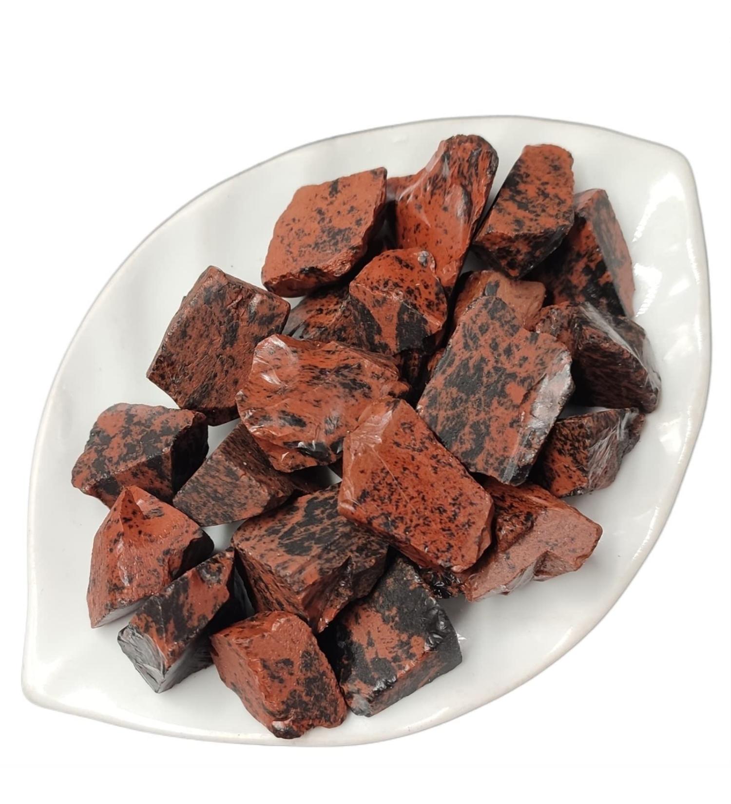 Natural Crystal Rough 1pc Irregular Natural Red Jasper Rough Raw Stone Crystal Specimen Rock Home Decoration yuebang (Color : Red Obsidian Size : 1pc 20-40mm) 1pc 20-40mm Red Obsidian - Buy Online on GoSupps.com